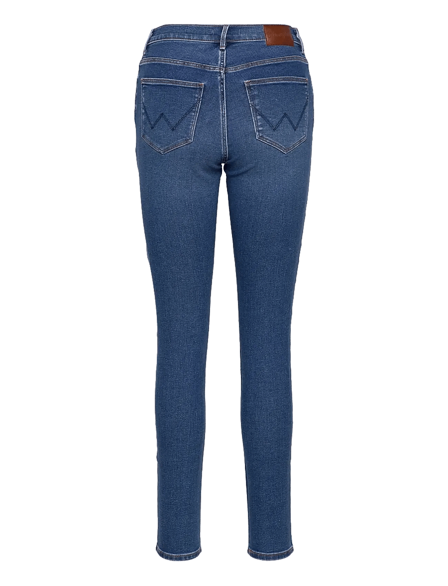 Wrangler - HIGH RISE SKINNY - skinny džinsi - camellia - 2