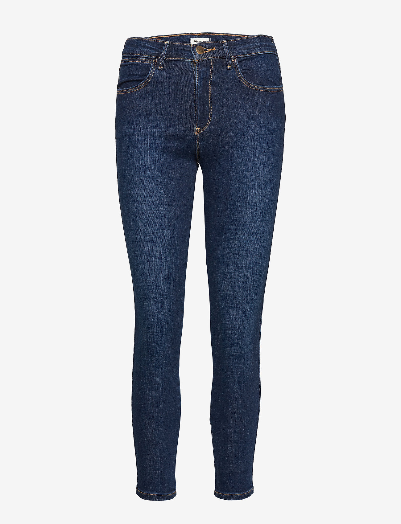 Wrangler - HIGH RISE SKINNY - skinny jeans - night blue - 0