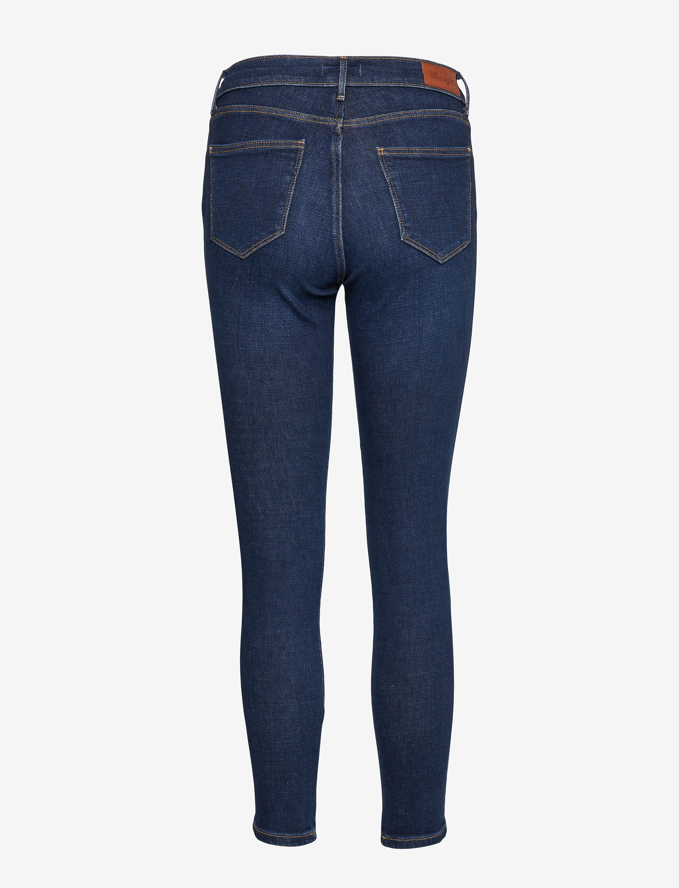 Wrangler - HIGH RISE SKINNY - liibuvad teksad - night blue - 1