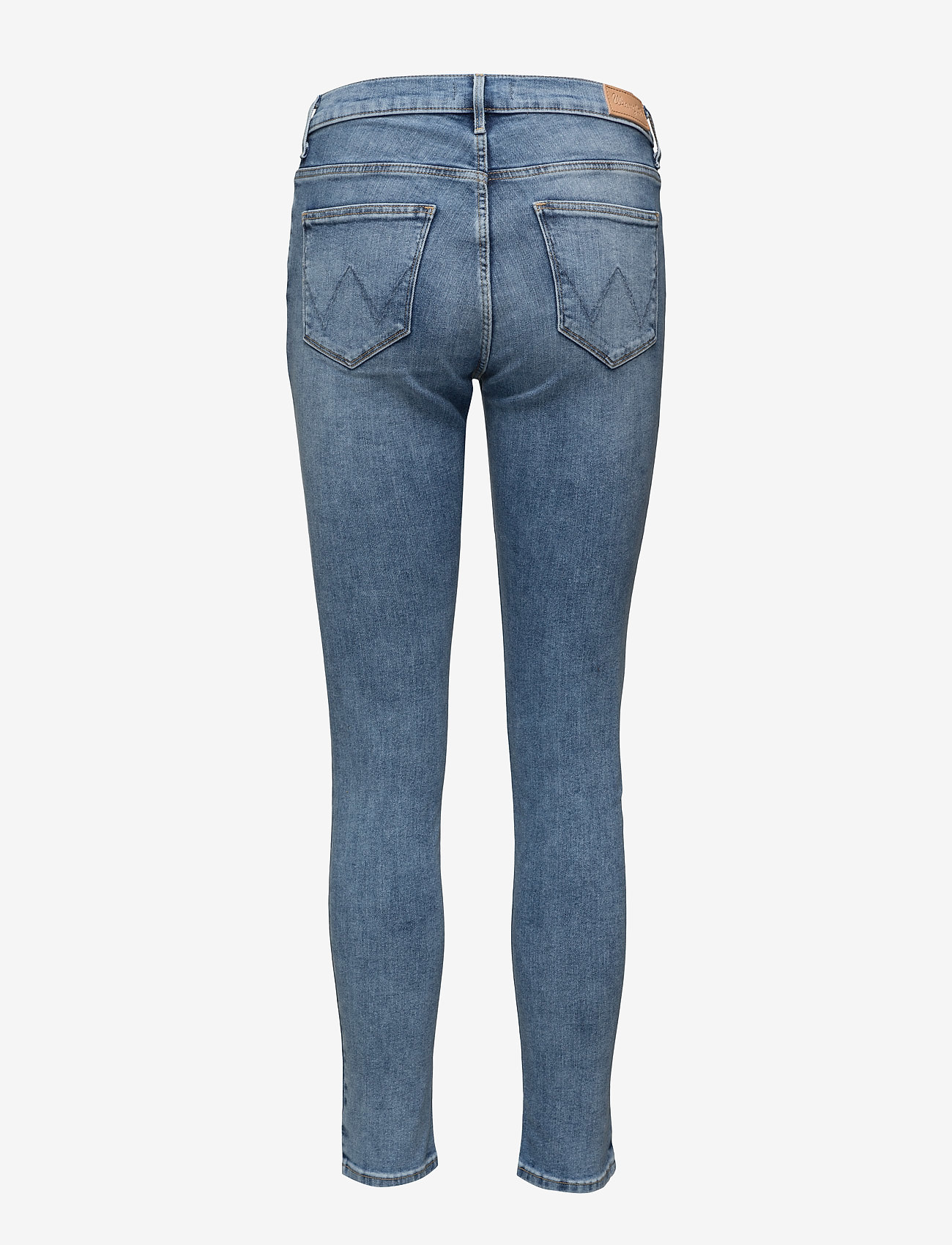 Wrangler - HIGH RISE SKINNY JEANS - best blue - 1