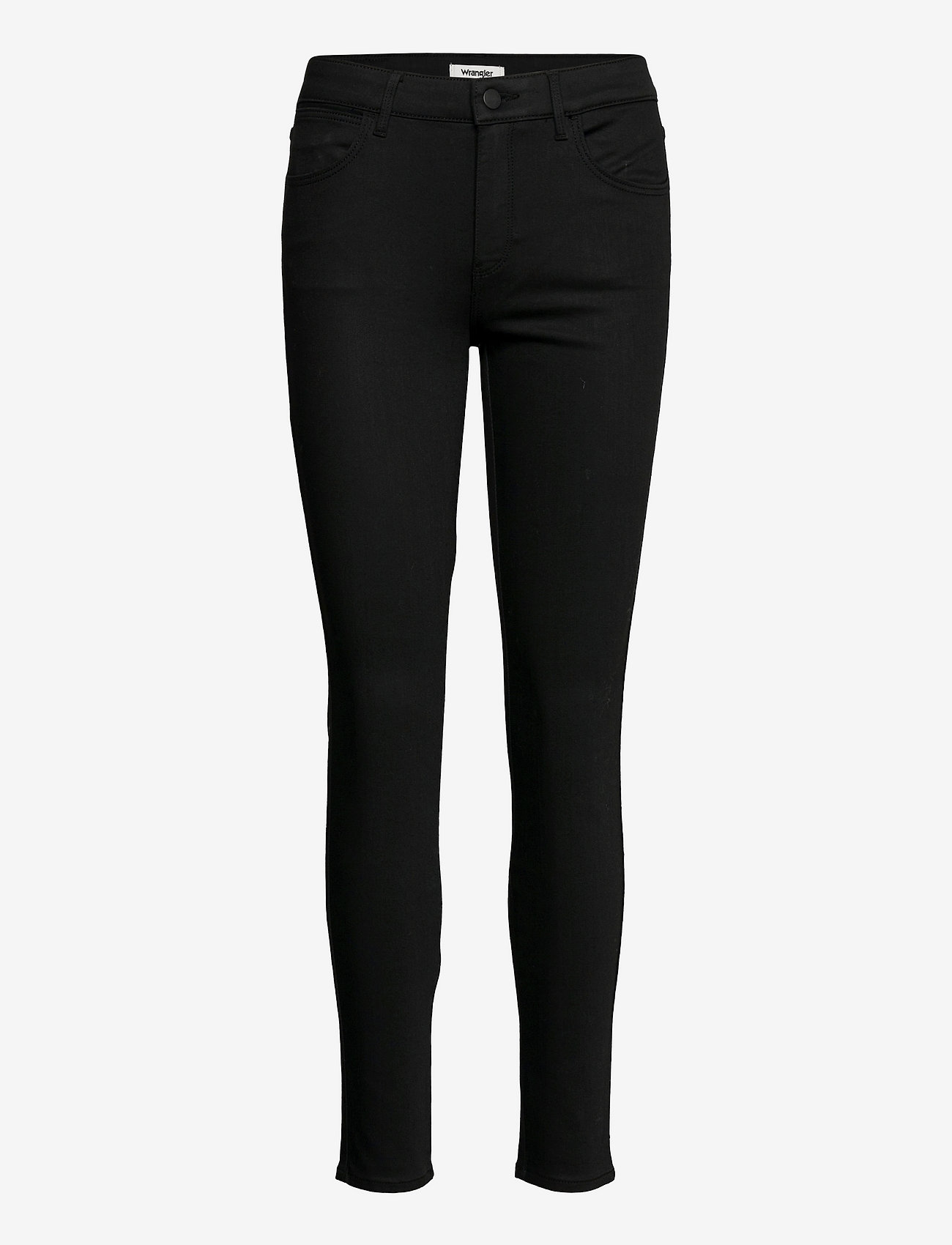 Wrangler - SKINNY - džinsa bikses ar šaurām starām - future black - 0