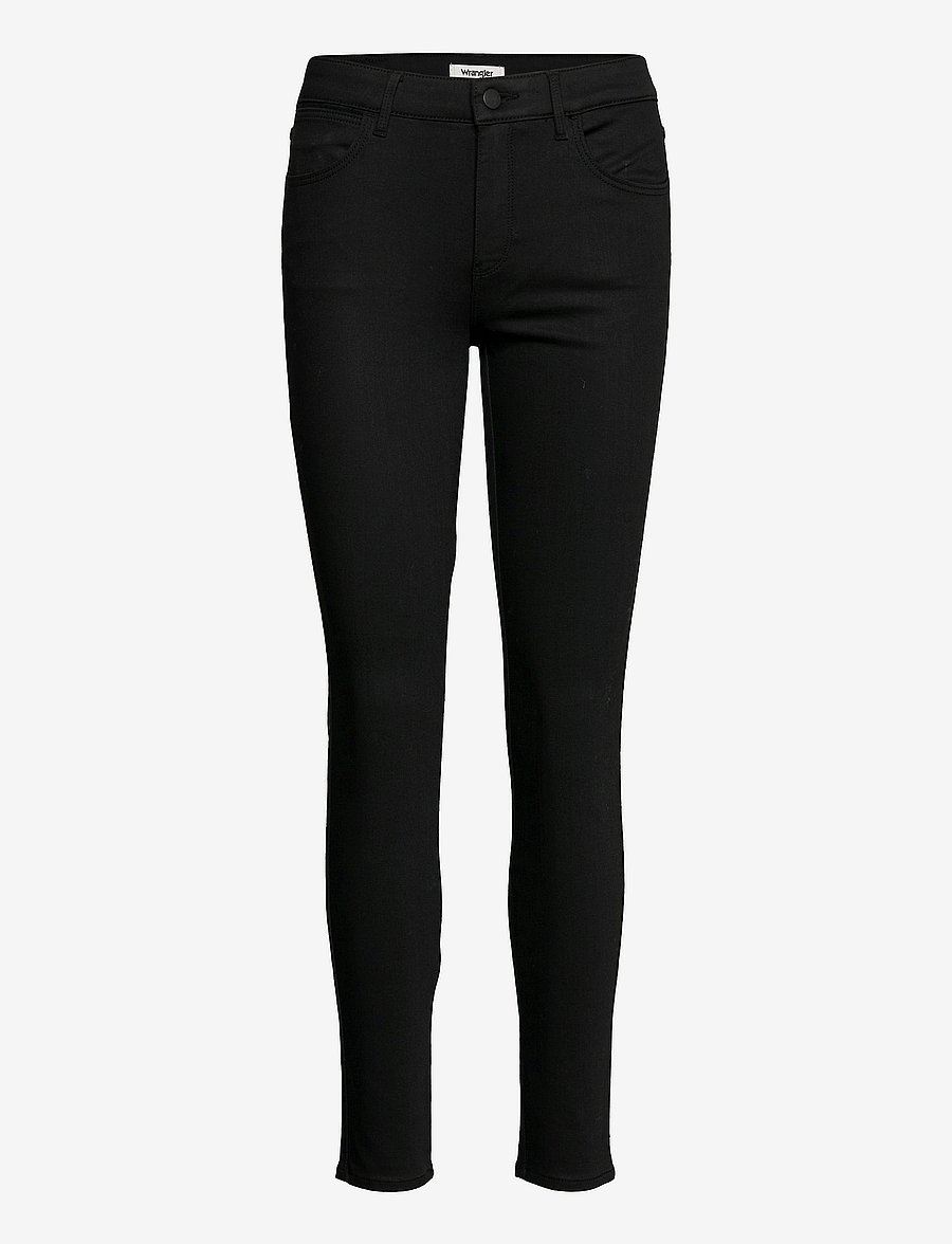 Wrangler - SKINNY - liibuvad teksad - future black - 1