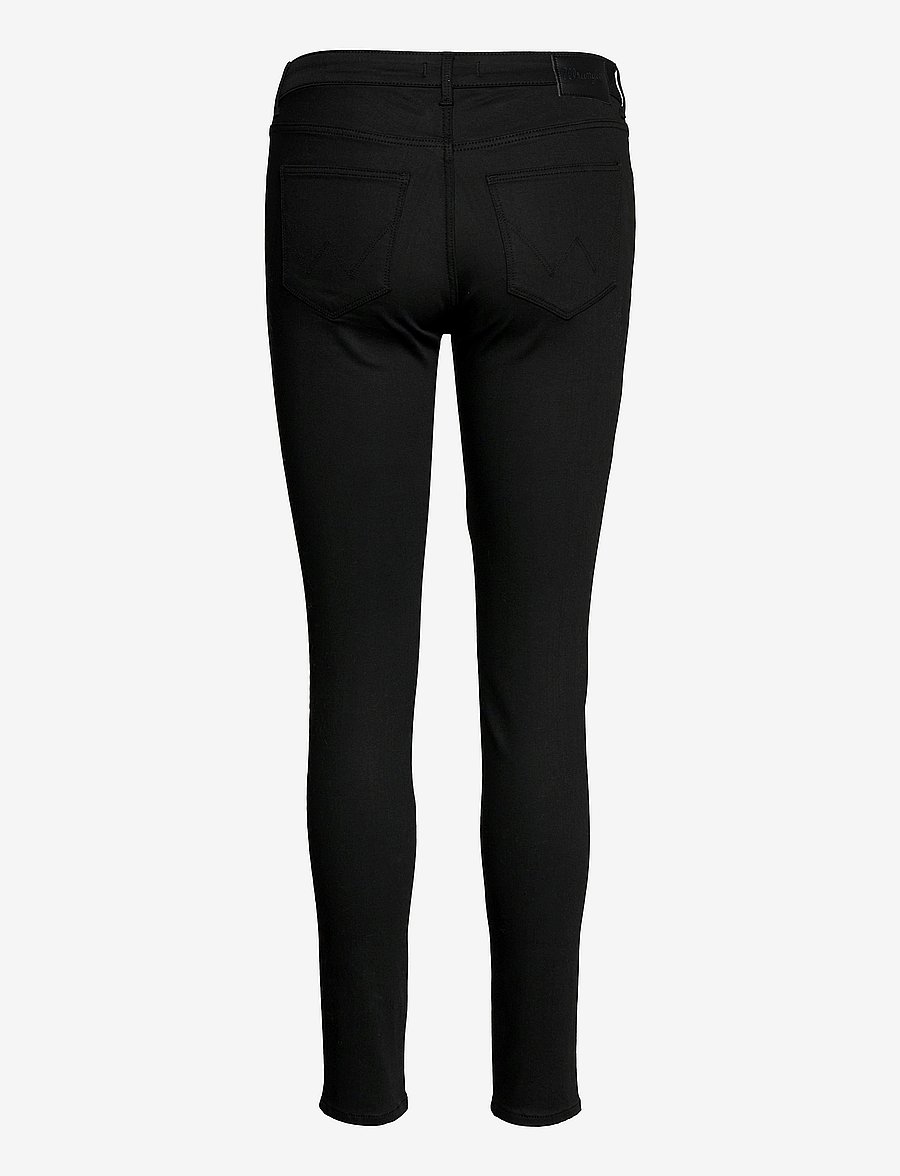 Wrangler - SKINNY - liibuvad teksad - future black - 2