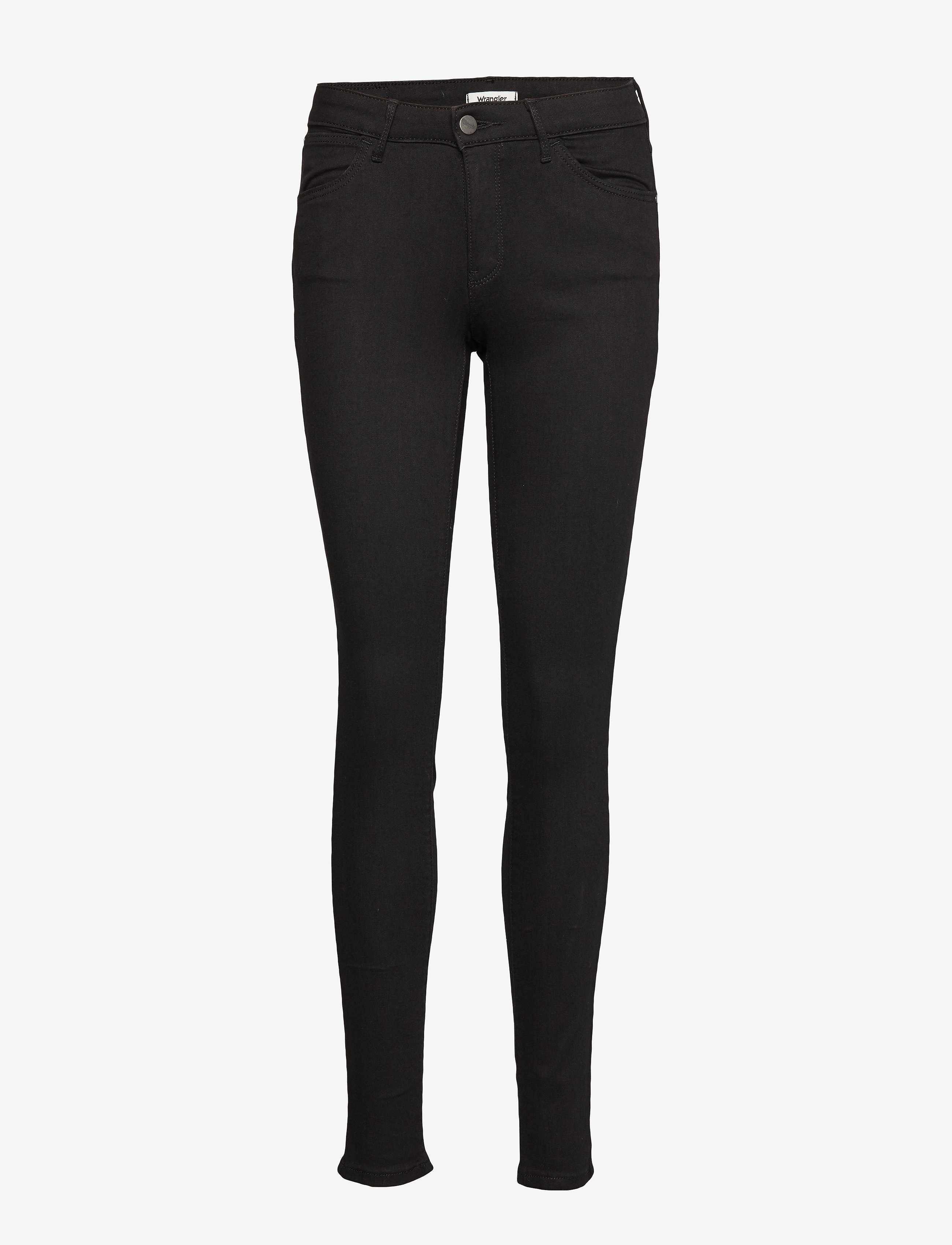 Wrangler SKINNY - Wrangler - RINSEWASH / black