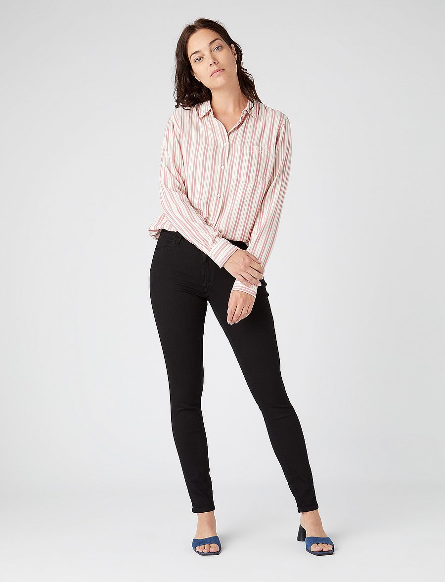 Wrangler - SKINNY - skinny jeans - rinsewash - 3