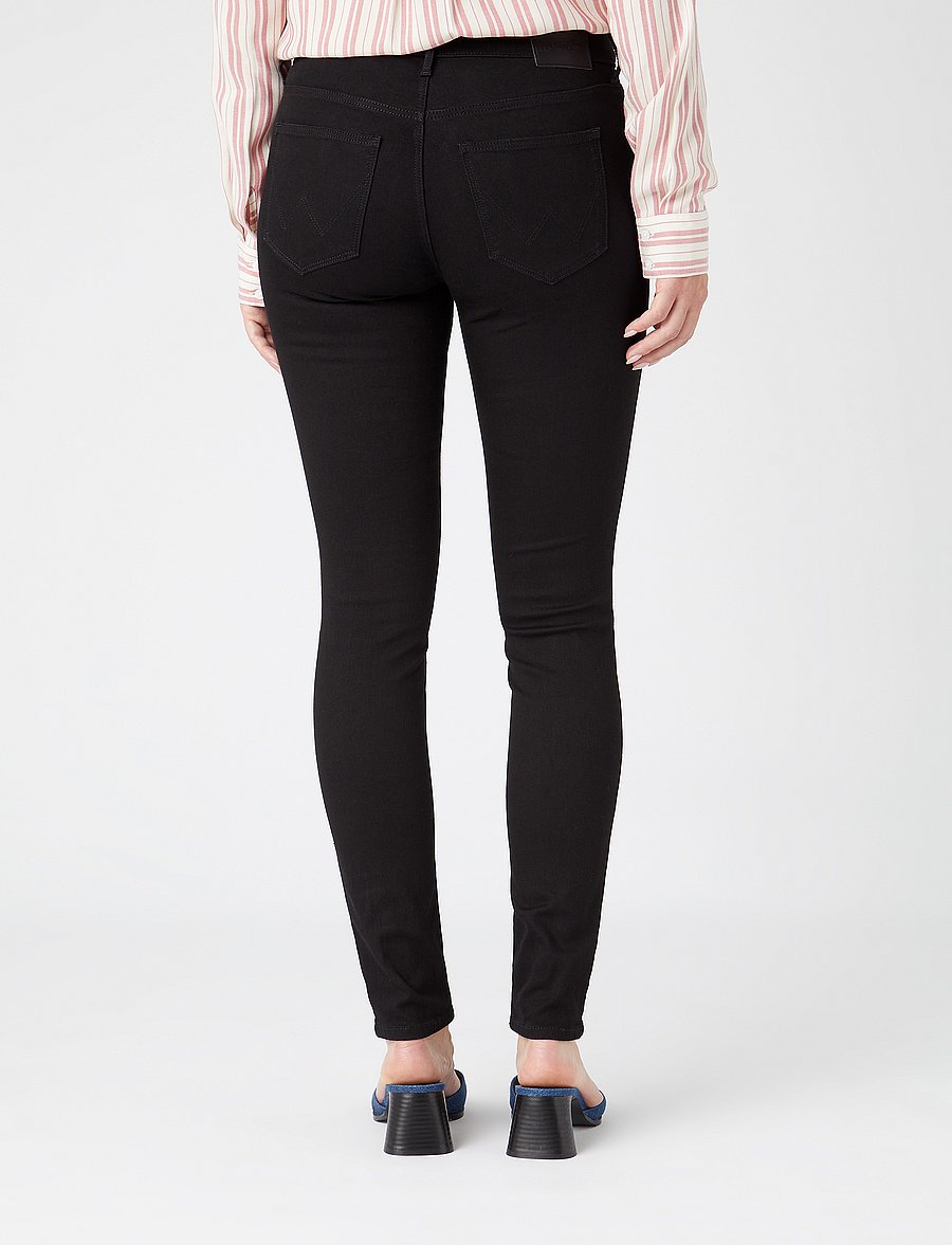Wrangler - SKINNY - skinny jeans - rinsewash - 4