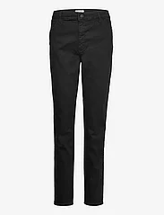 Wrangler - SKINNY - taisna piegriezuma bikses - perfect black - 0