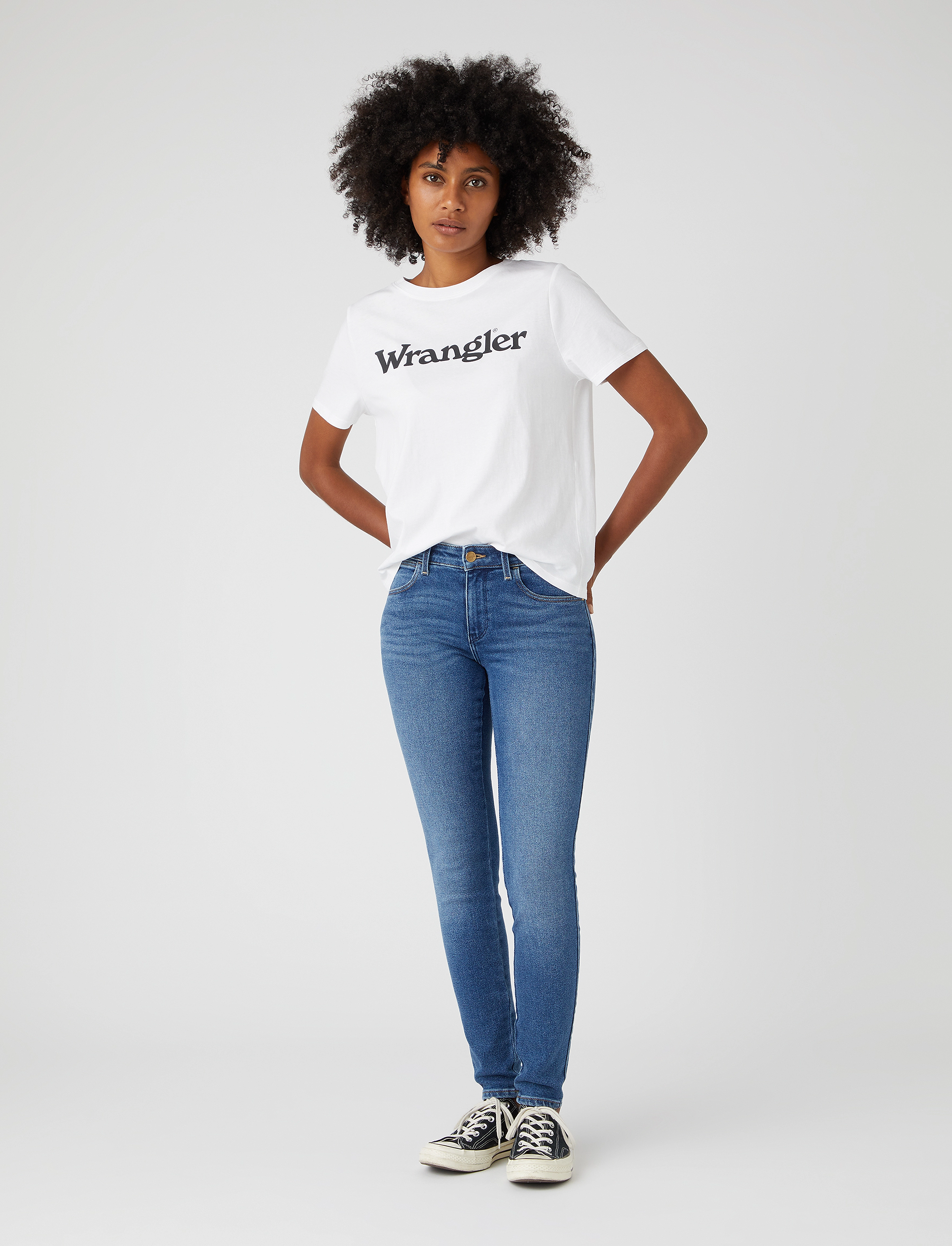 WRANGLER Skinny skinny jeans dam – bild 2