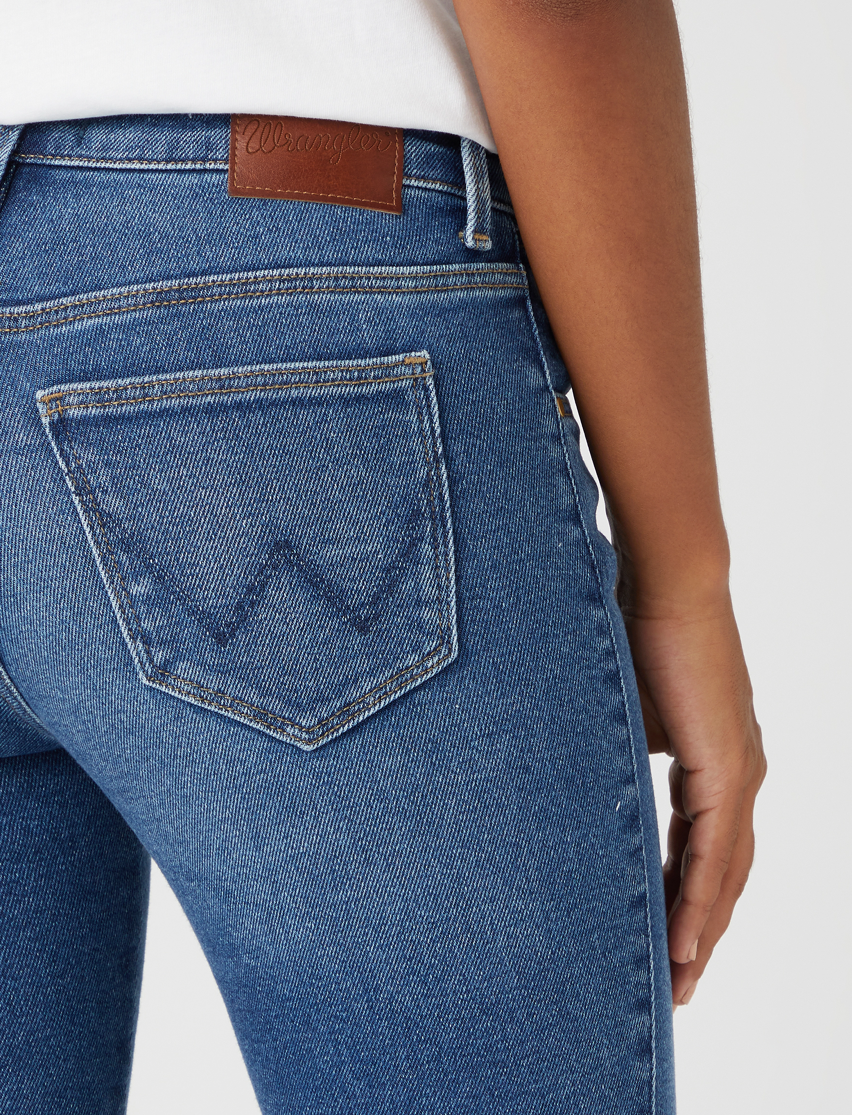 Wrangler - SKINNY - skinny jeans - airblue - 5