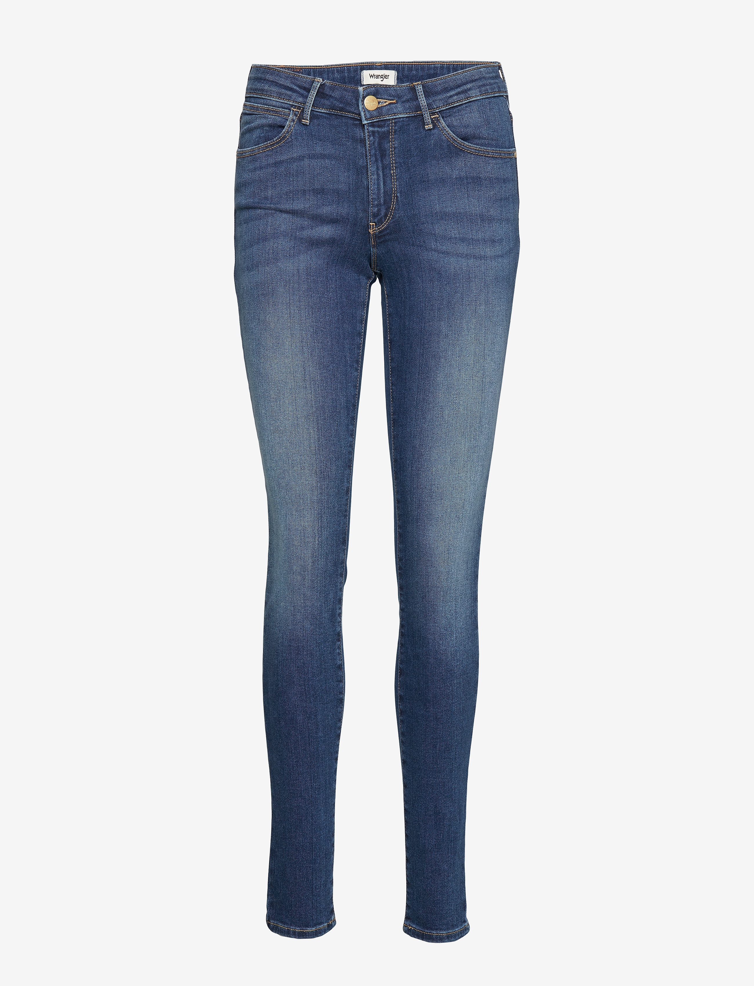 Wrangler Skinny, 25 x 32, Blue, Jeans > Skinny, Dame