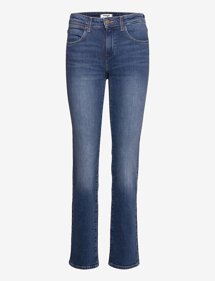 Wrangler - STRAIGHT - suorat farkut - airblue - 1