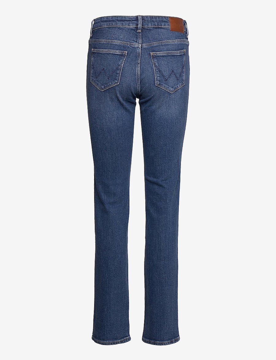 Wrangler - STRAIGHT - suorat farkut - airblue - 2