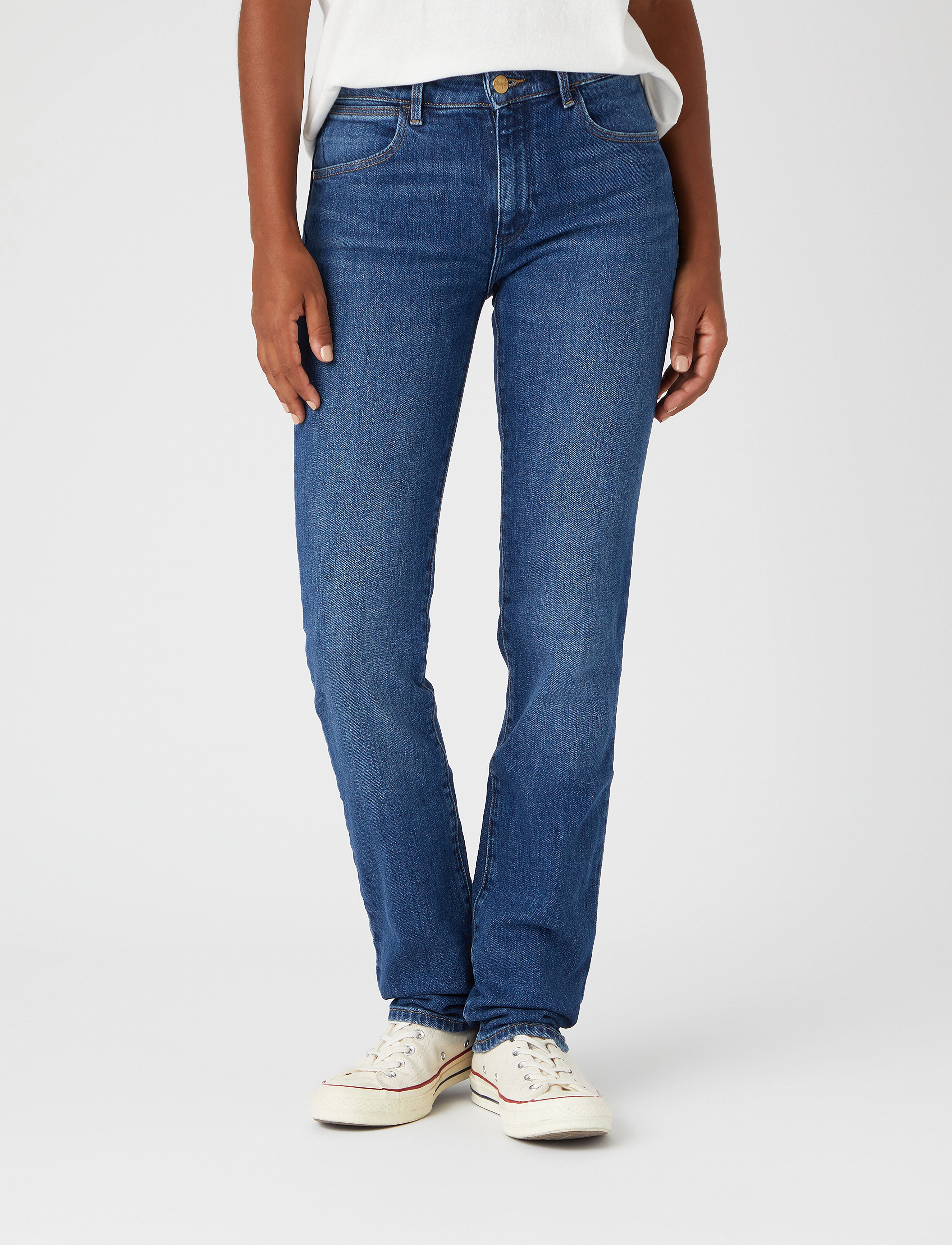 Wrangler STRAIGHT - Jeans - AIRBLUE / blue