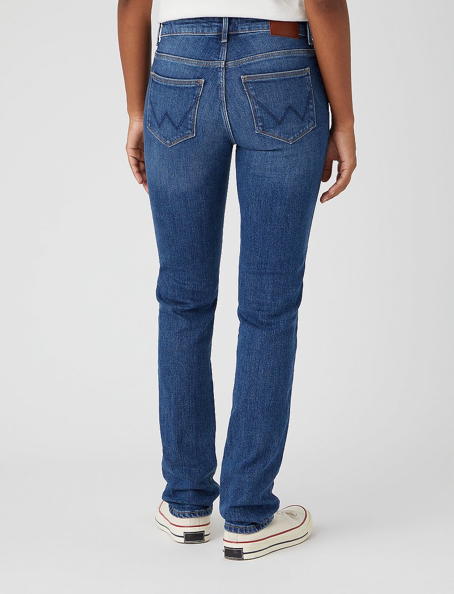 Wrangler - STRAIGHT - suorat farkut - airblue - 4