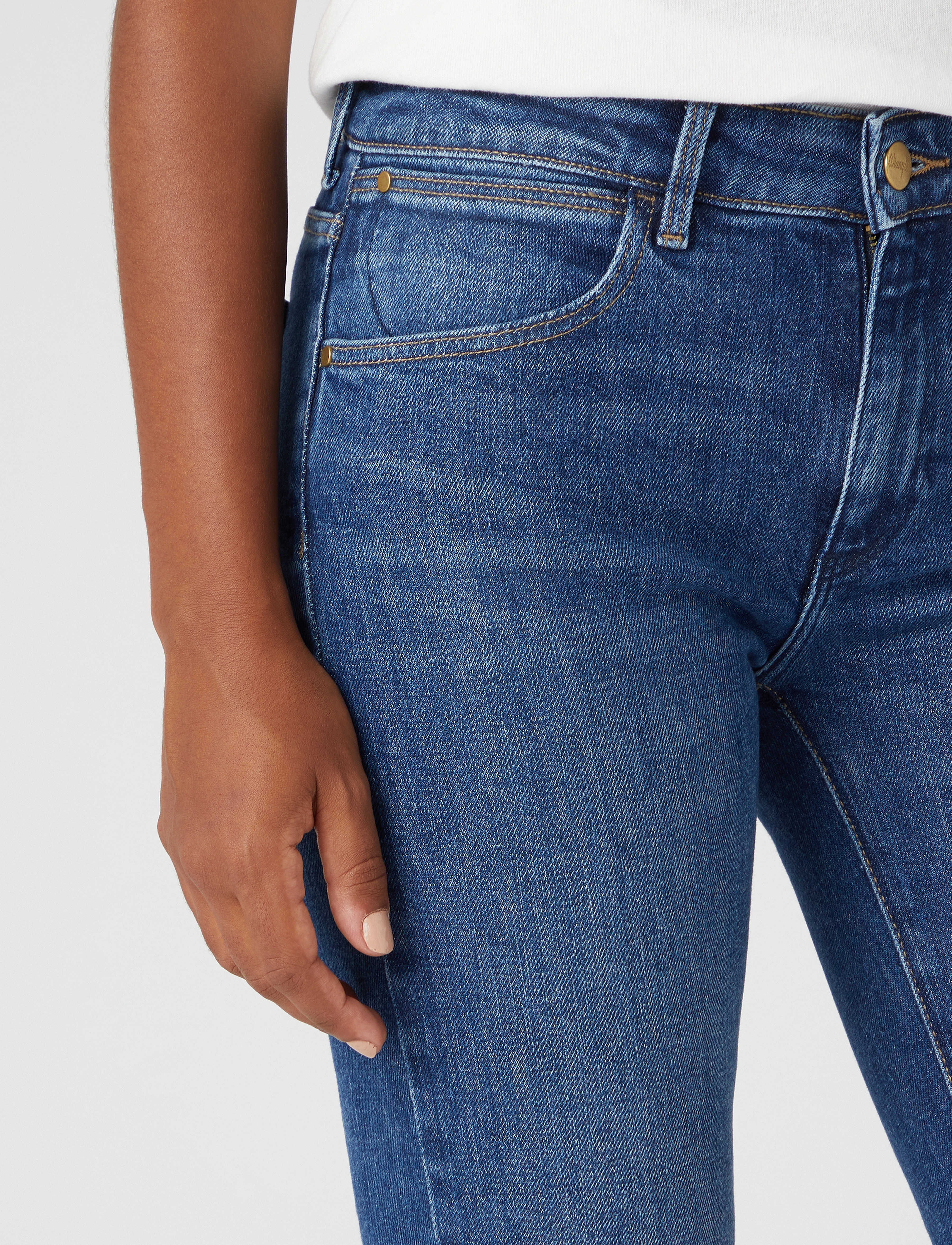 Wrangler - STRAIGHT - airblue - 5