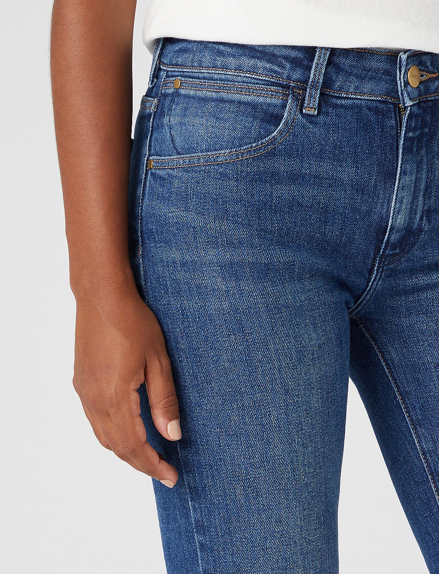 Wrangler - STRAIGHT - suorat farkut - airblue - 5