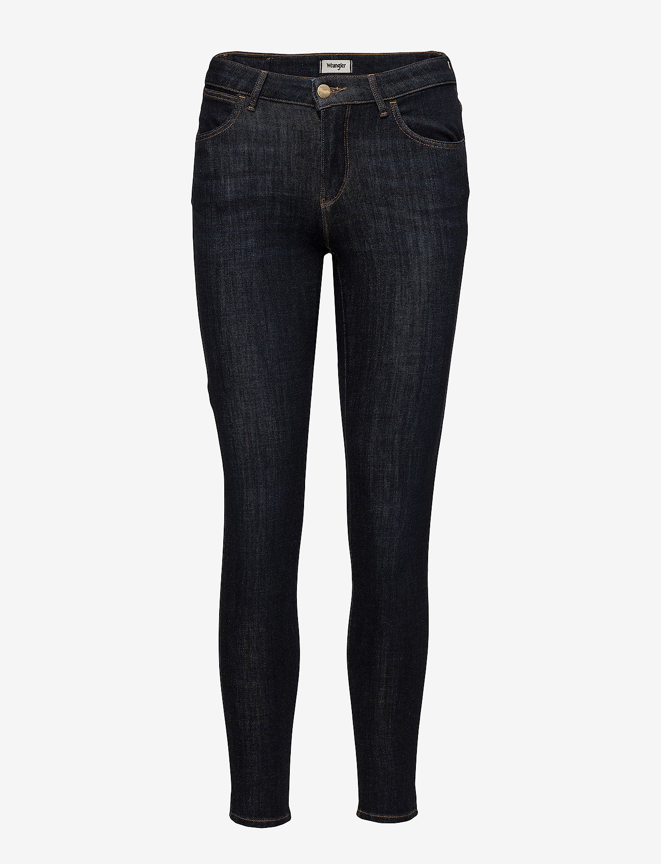 Wrangler - SUPER SKINNY JEANS - dark night - 0