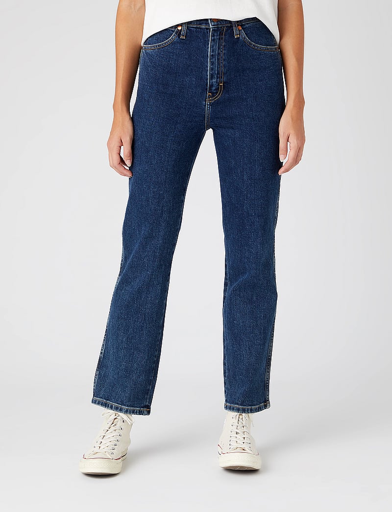 Wrangler Wild West Canyon Lake Jeans voor dames, donkerblauw (Canyon Lake), 38W / 32L Wrangler Wild West Canyon Lake Jeans voor dames, donkerblauw (Canyon Lake), 38W / 32L