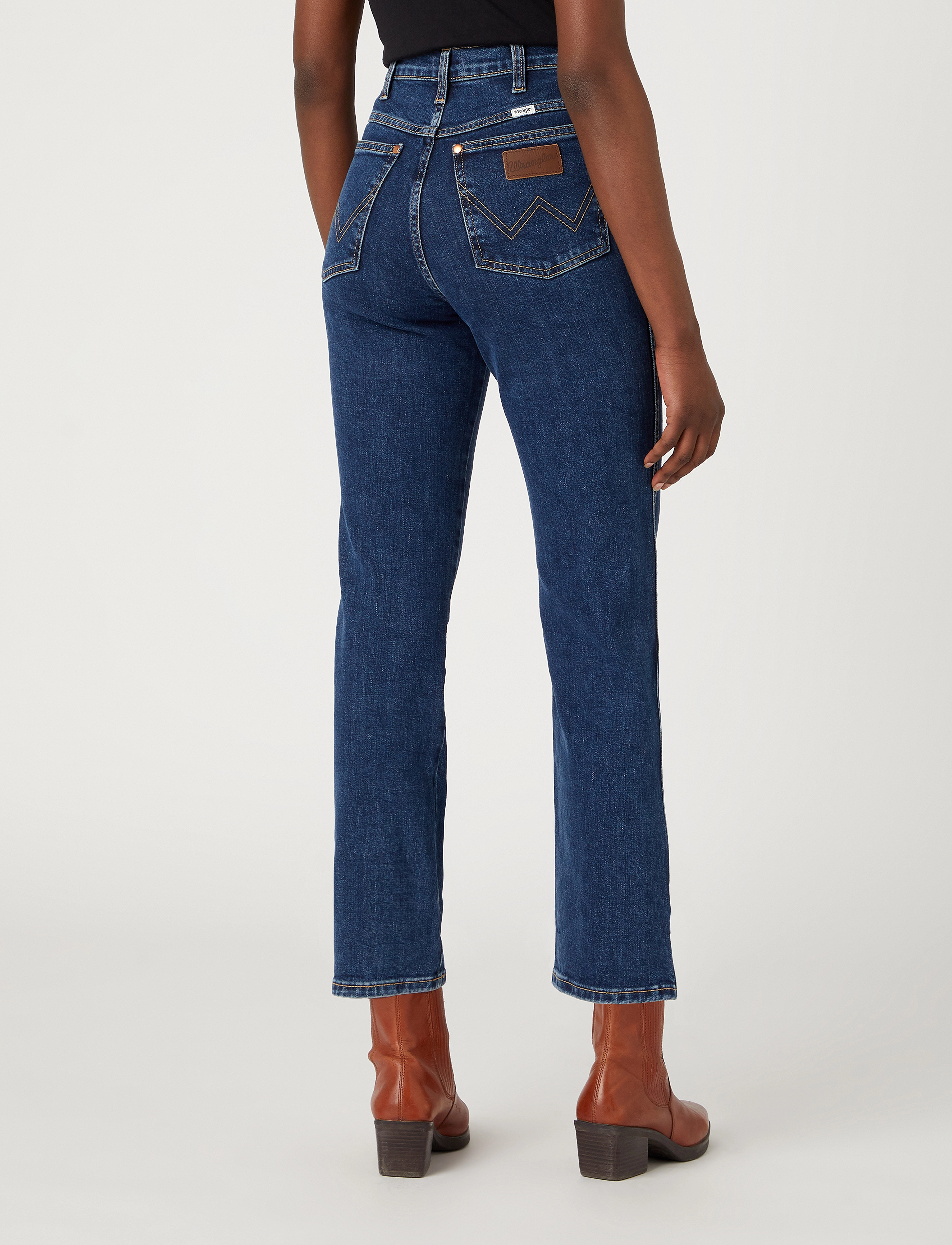 Wrangler - WILD WEST - hosen mit weitem bein - canyon lake - 4