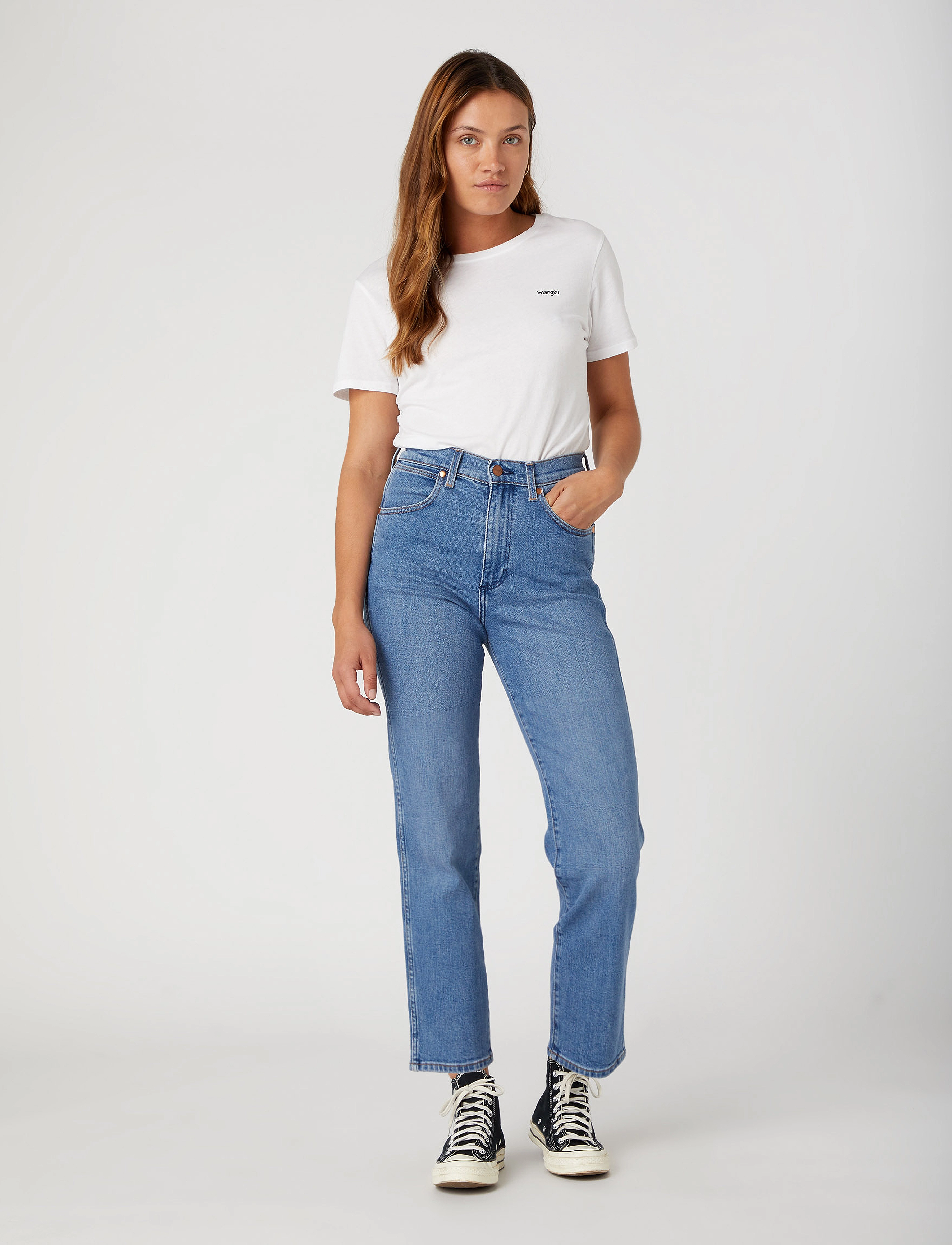 Wrangler - WILD WEST - mid blue - 3