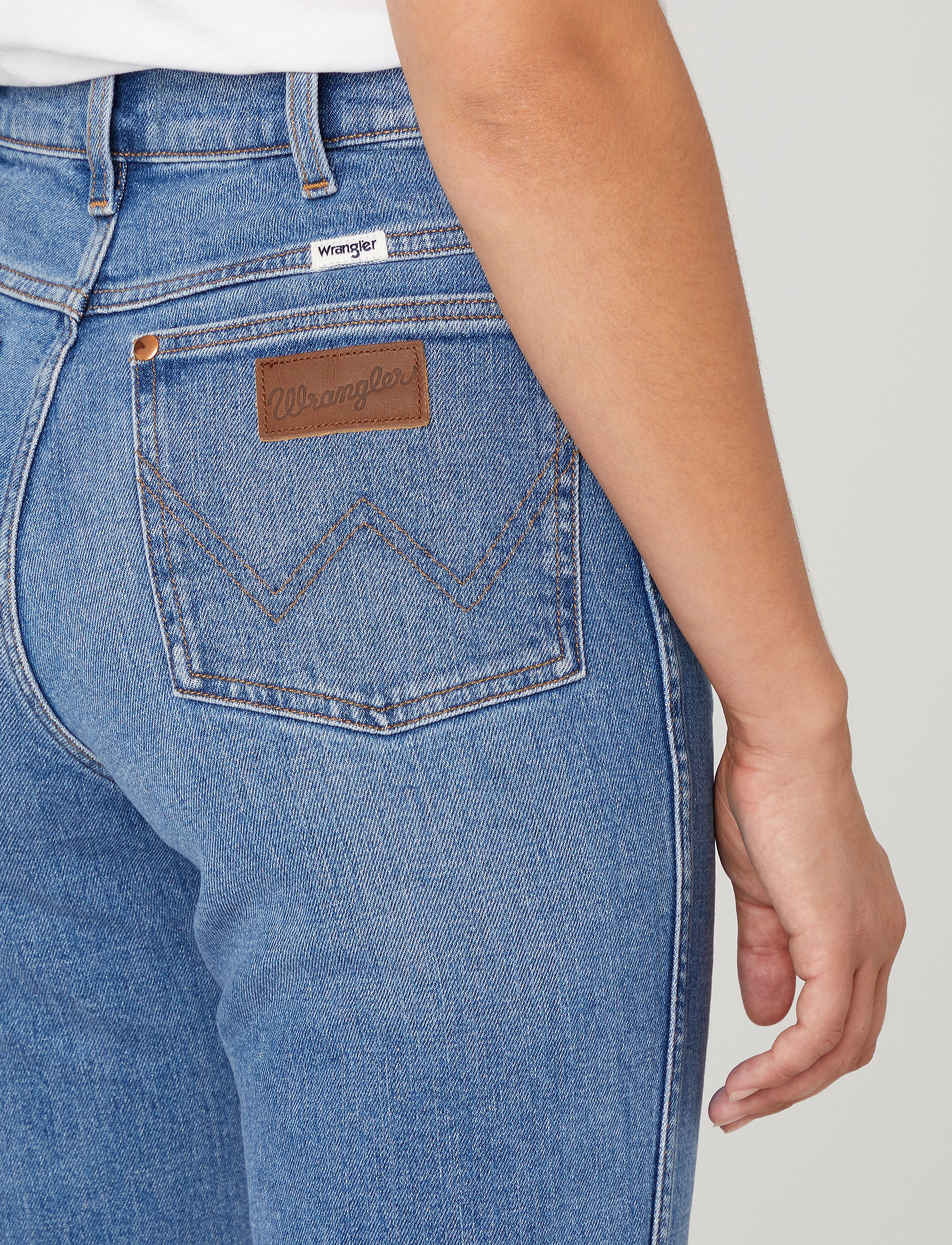 Wrangler - WILD WEST - mid blue - 5