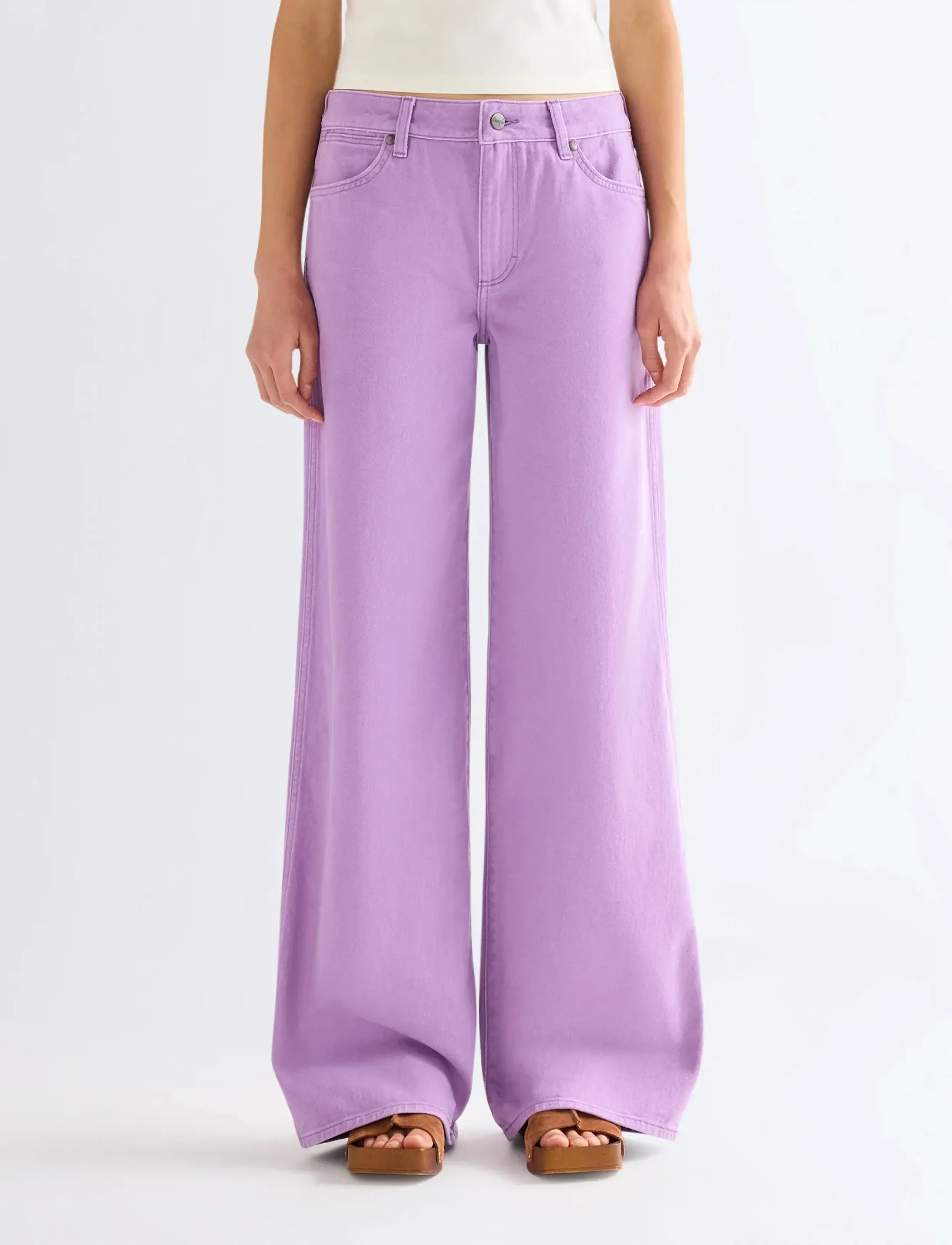 Wrangler WORLD WIDE - Wrangler - BELLFLOWER / purple