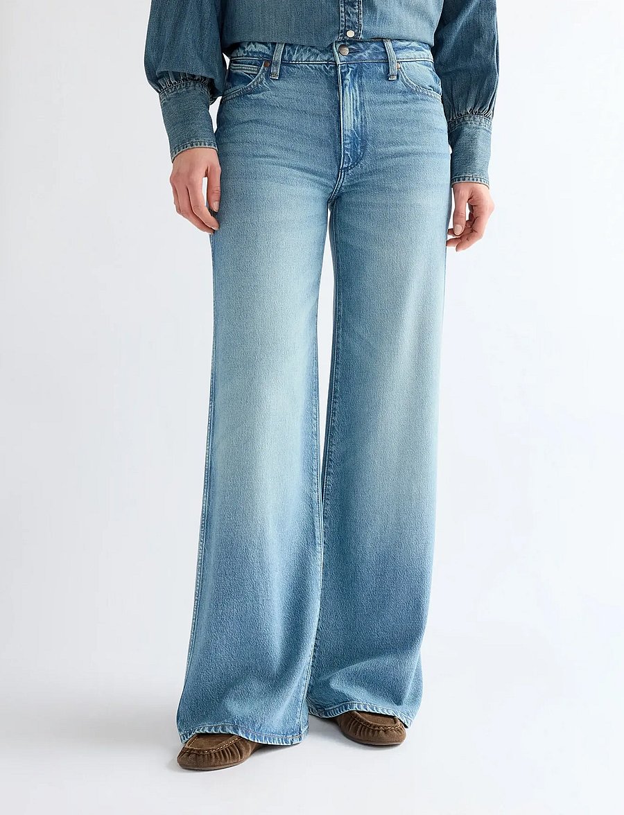 Wrangler - WORLD WIDE - brede jeans - classic fade - 0