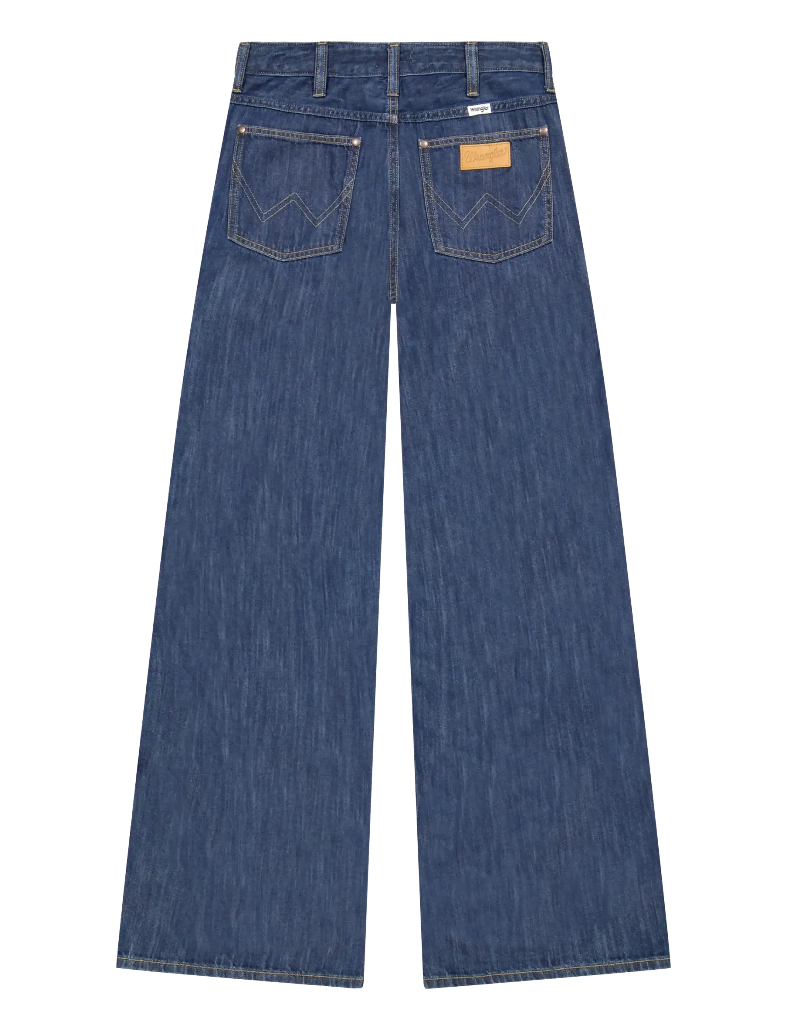 Wrangler - WORLD WIDE - hosen mit weitem bein - denim galaxy - 2