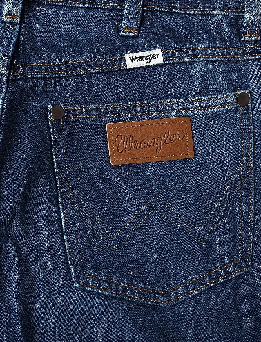 Wrangler - WORLD WIDE - hosen mit weitem bein - eclipse deep - 4