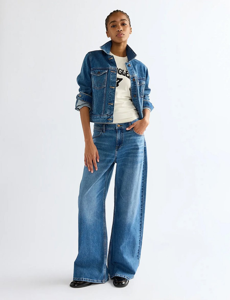 Wrangler - LR ULTRA BARREL - barrel jeans - quiet oasis - 3
