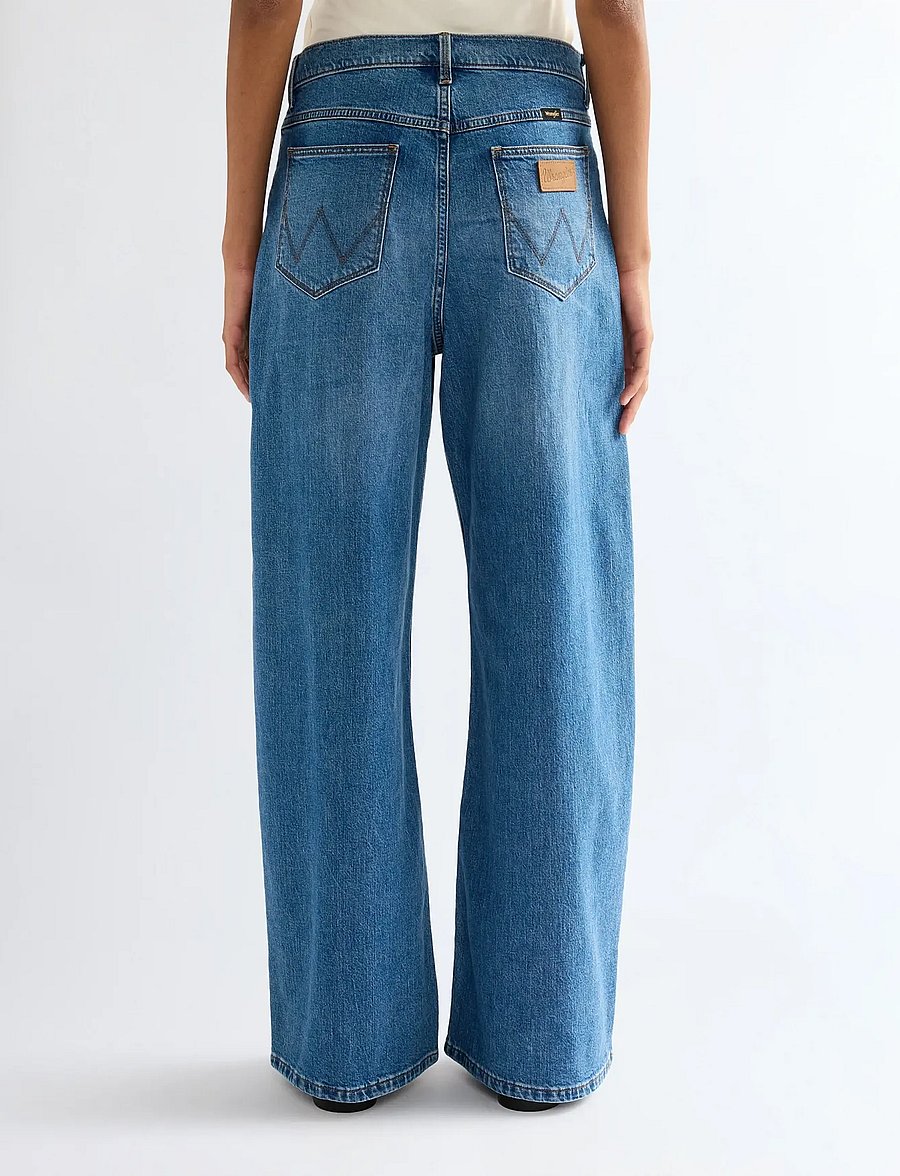 Wrangler - LR ULTRA BARREL - barrel jeans - quiet oasis - 4