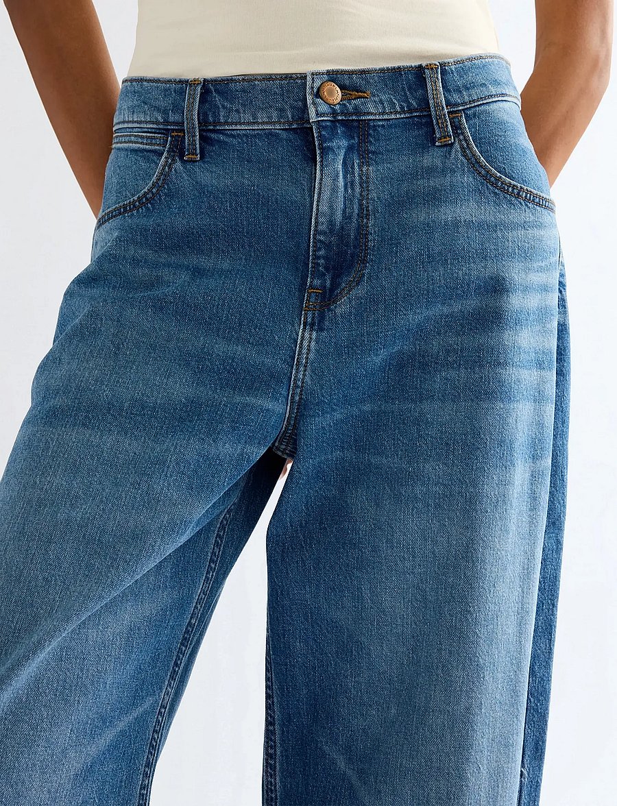 Wrangler - LR ULTRA BARREL - barrel jeans - quiet oasis - 5