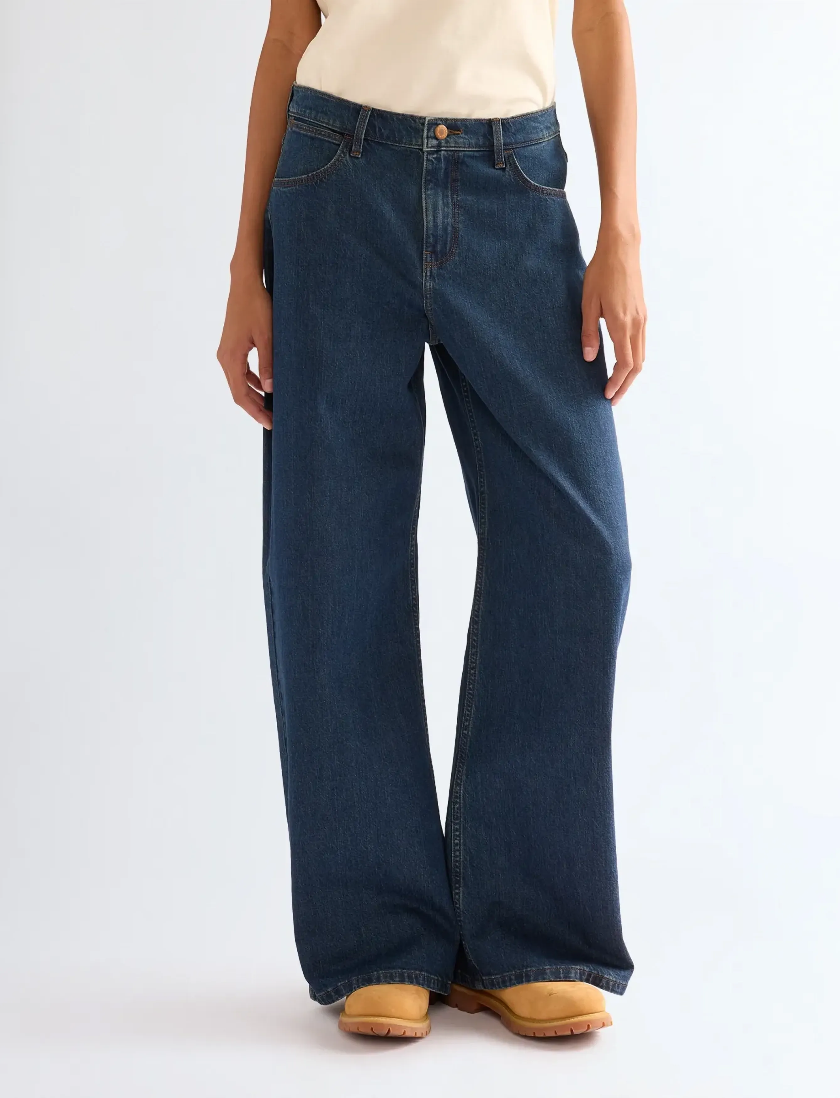 Wrangler LR ULTRA BARREL - Jeans Barrel - STAR DUST / blue