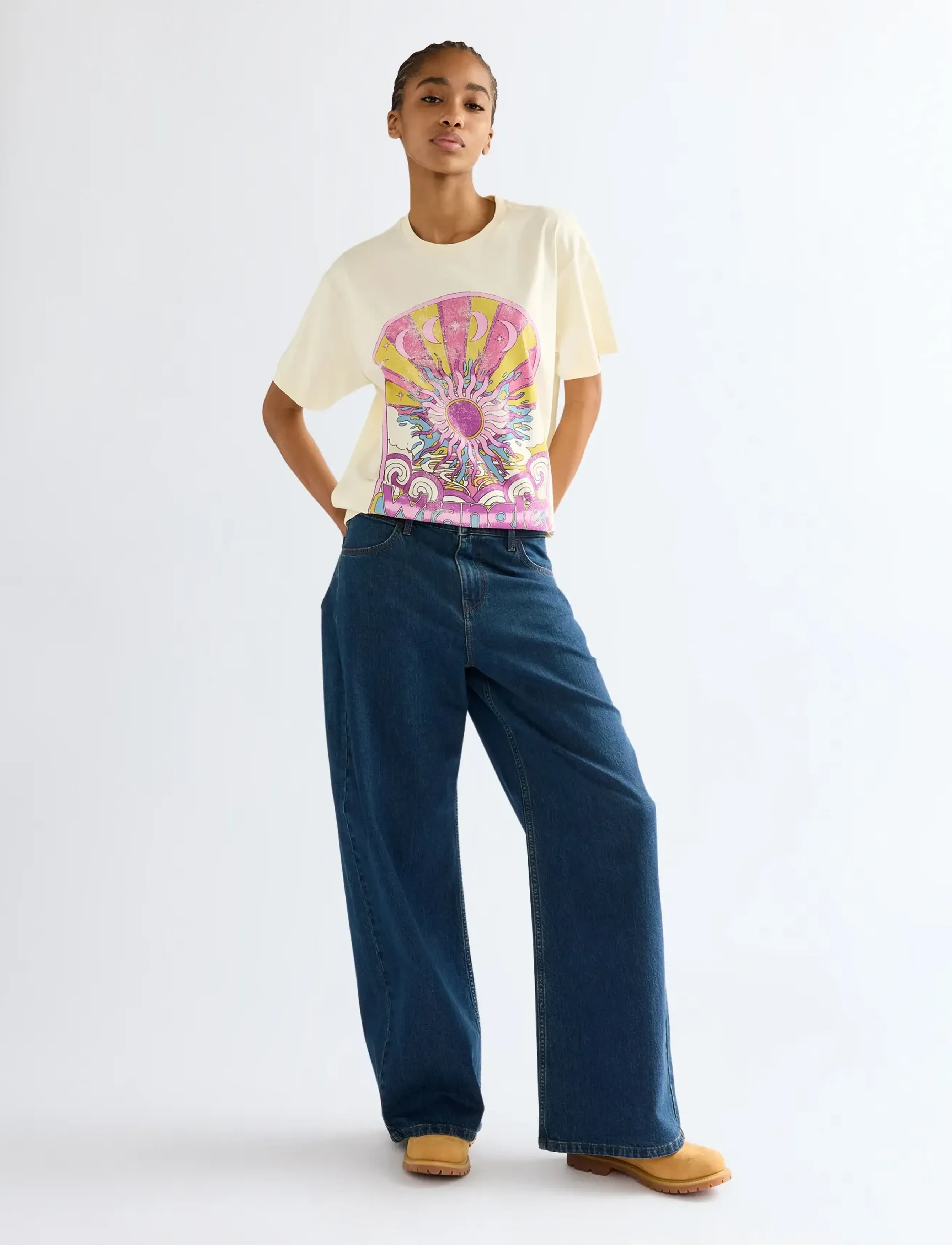 Wrangler - LR ULTRA BARREL - barrel jeans - star dust - 3