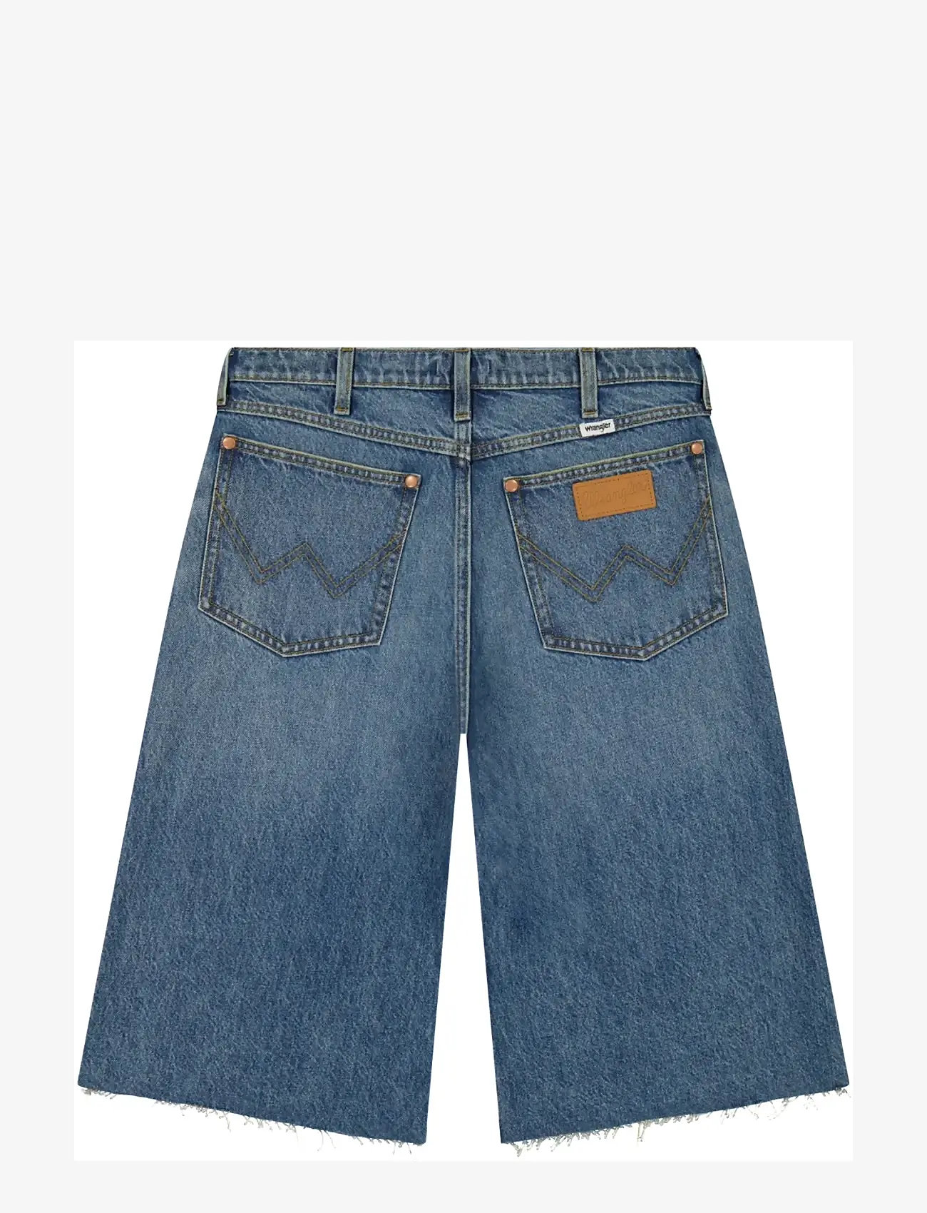 Wrangler - LOW RISE JORT - lühikesed teksapüksid - stormy dust - 2