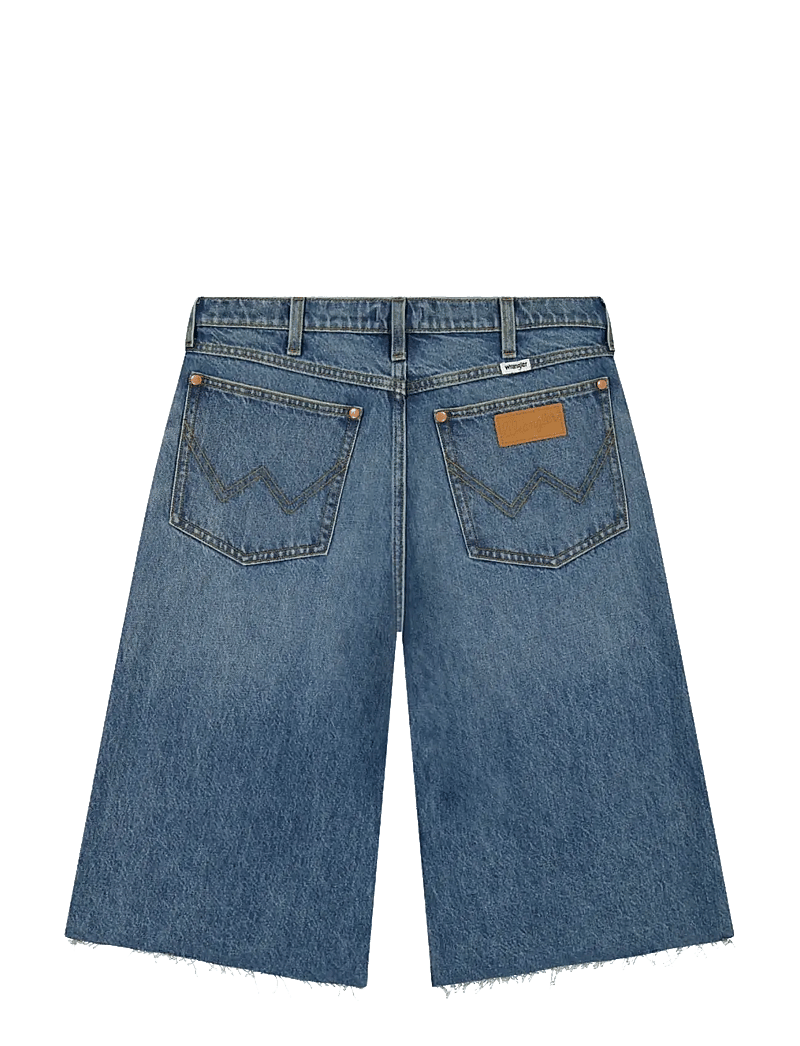 Wrangler - LOW RISE JORT - lühikesed teksapüksid - stormy dust - 2