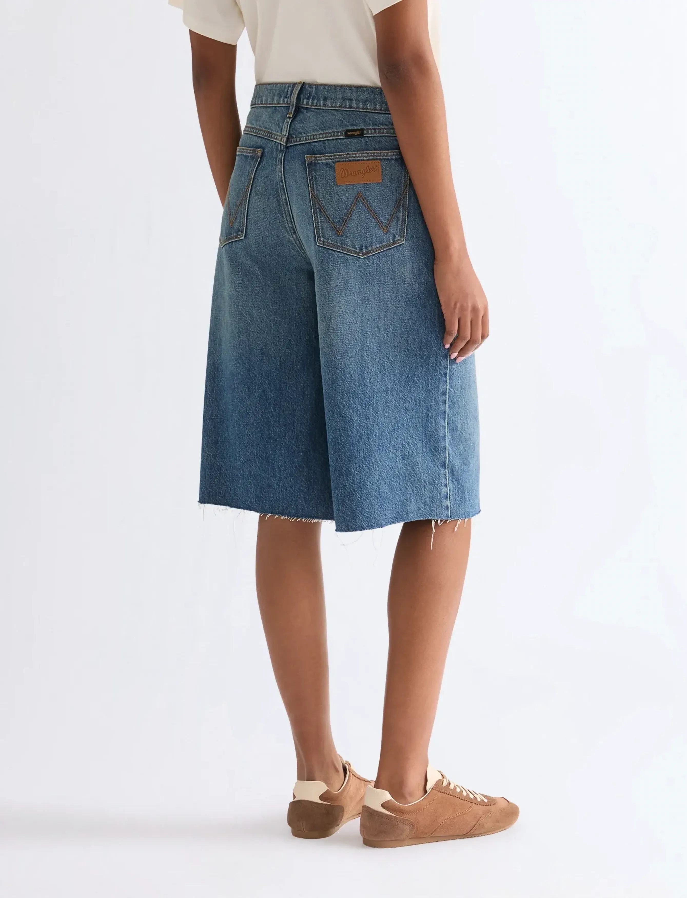Wrangler - LOW RISE JORT - bermudas - stormy dust - 3