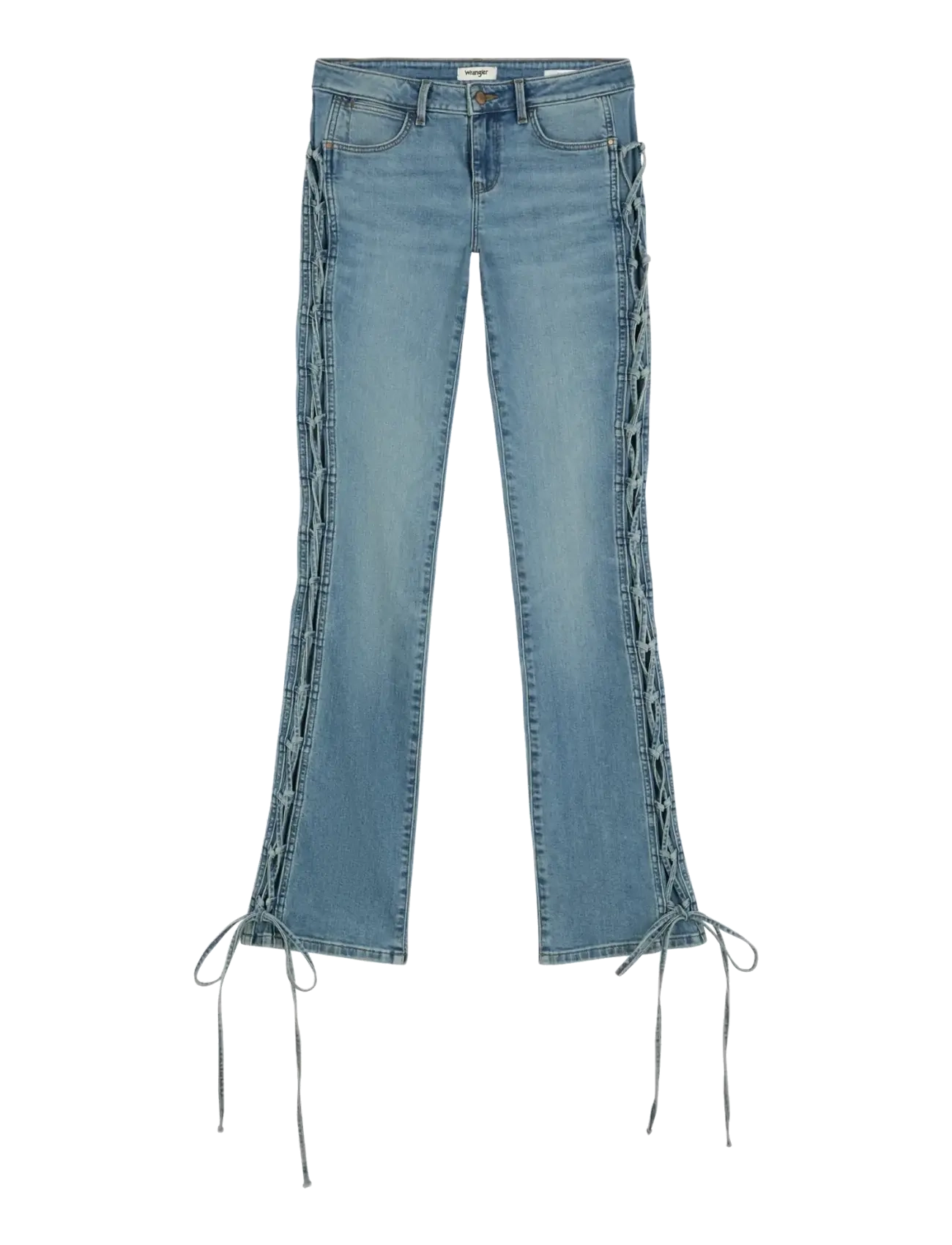 Wrangler - LOW RISE LACE UP BOOT - bootcut jeans - wild mustang - 1