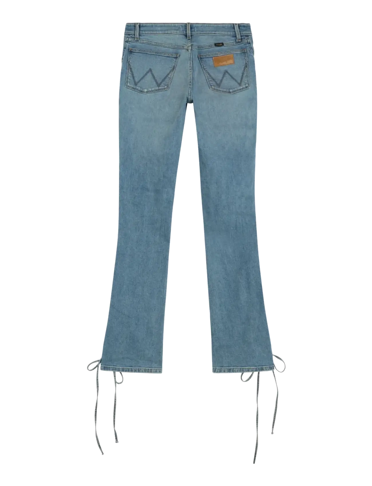 Wrangler - LOW RISE LACE UP BOOT - bootcut jeans - wild mustang - 2
