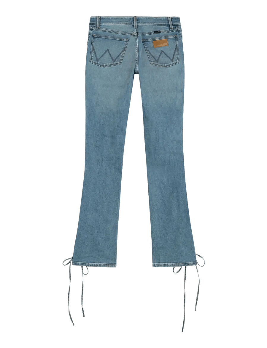 Wrangler - LOW RISE LACE UP BOOT - bootcut jeans - wild mustang - 2