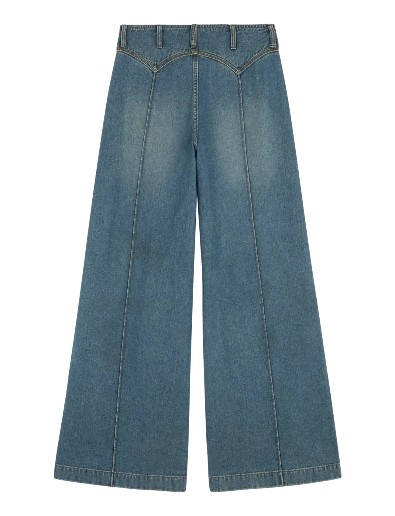 Wrangler - PEAKED YOKE CANYON - laia säärega teksad - worn legacy - 2
