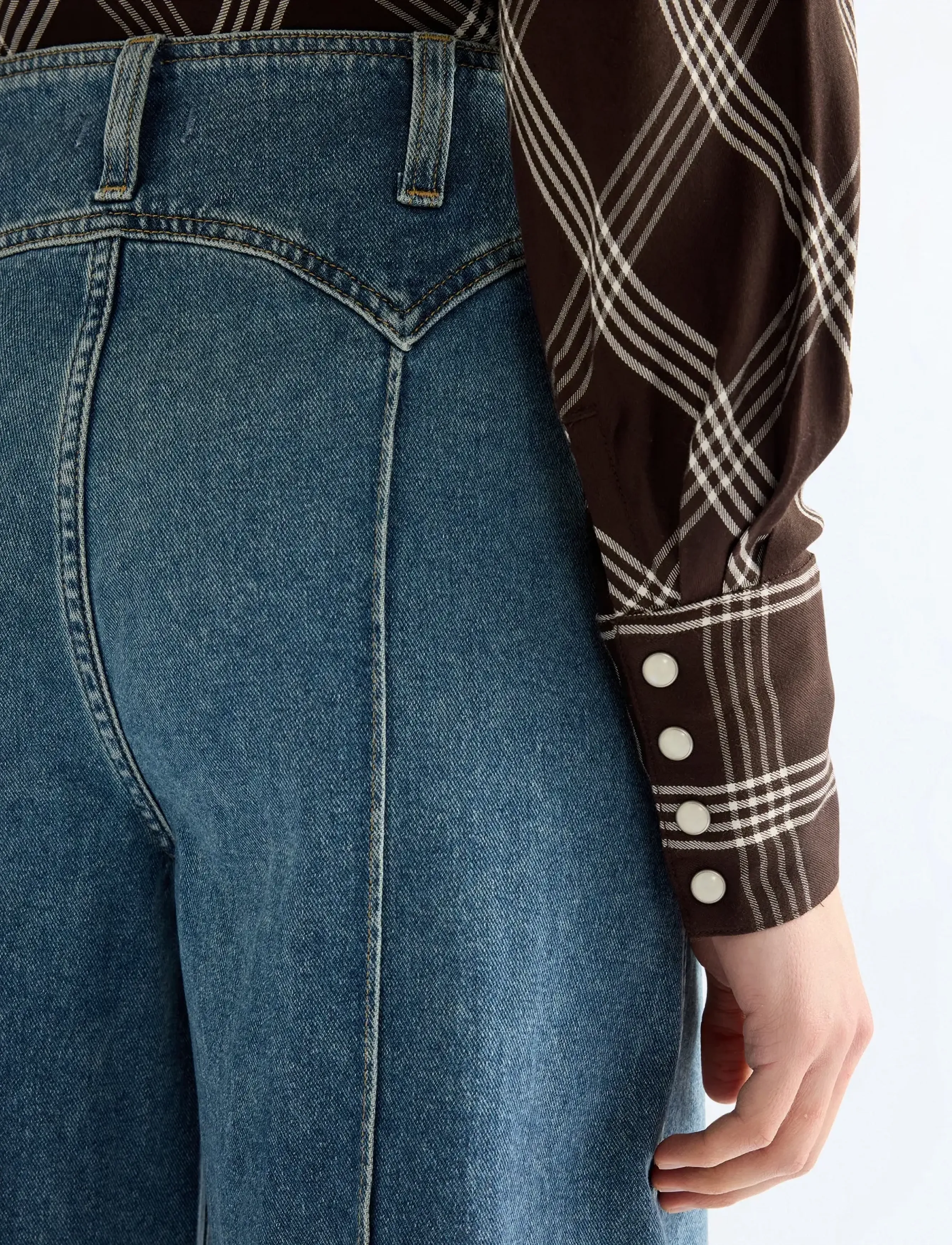 WRANGLER Peaked Yoke Canyon jeans dam – bild 5