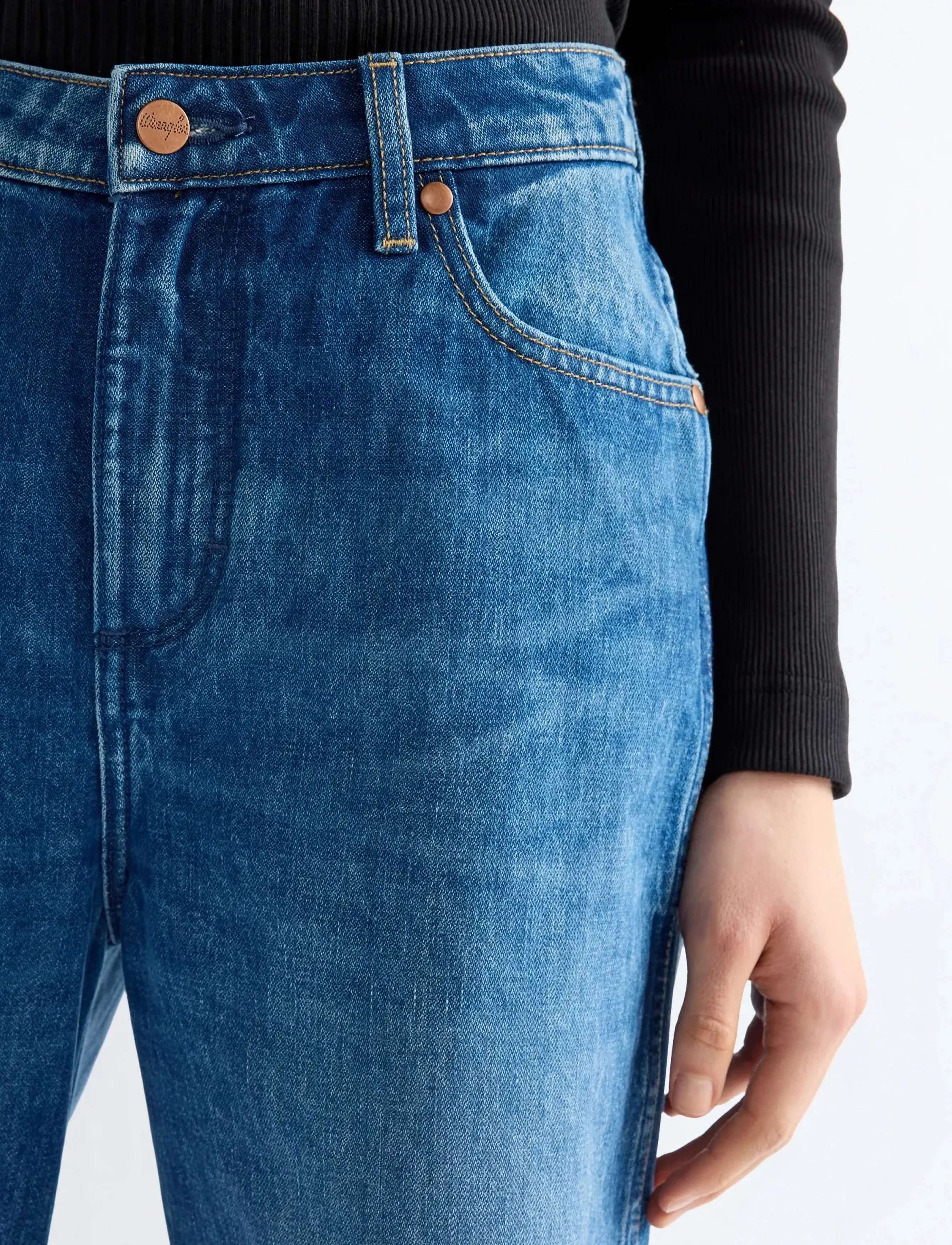 Wrangler - JOEY - vida jeans - imperial blue - 5
