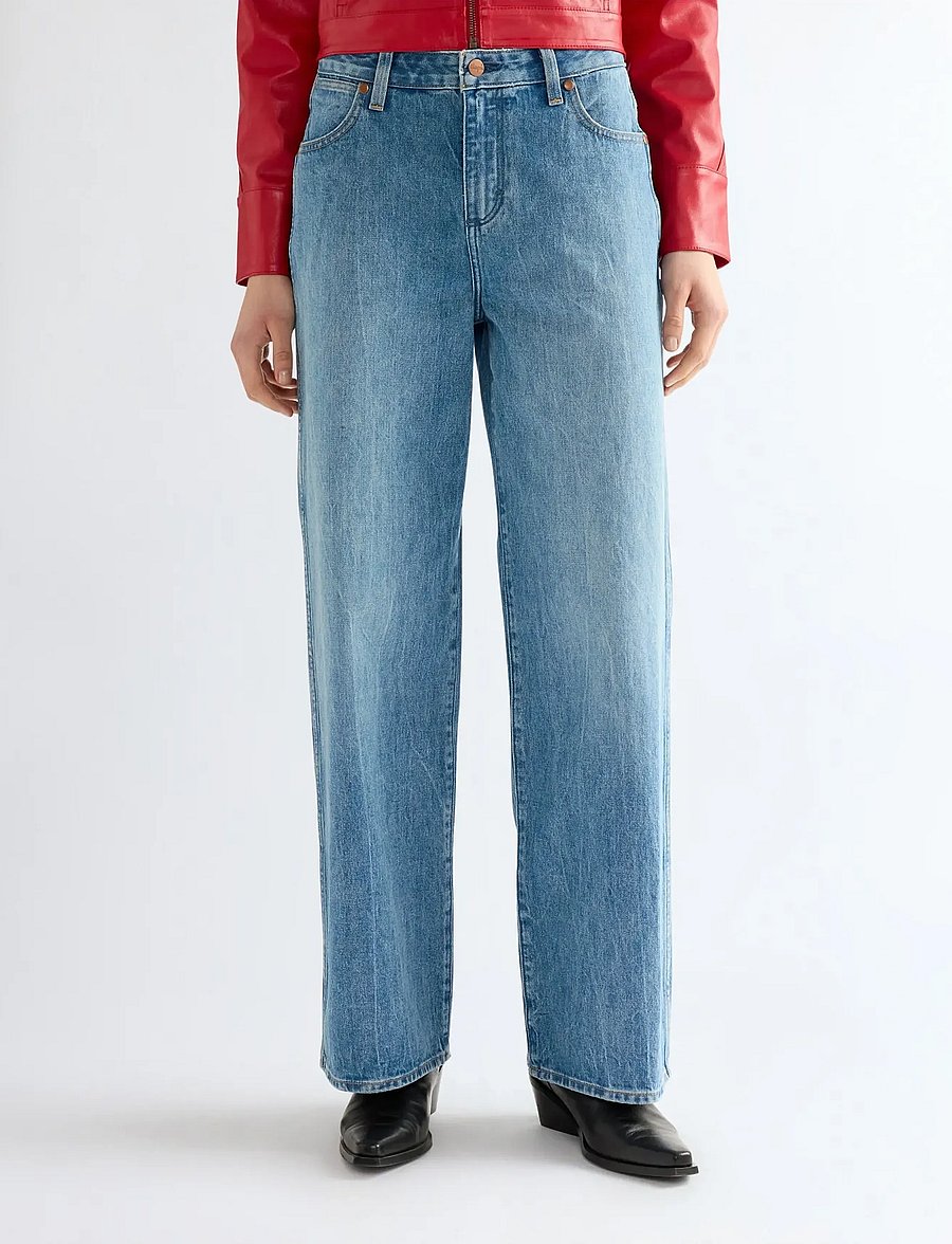 Wrangler - JOEY - brede jeans - storm trail - 0
