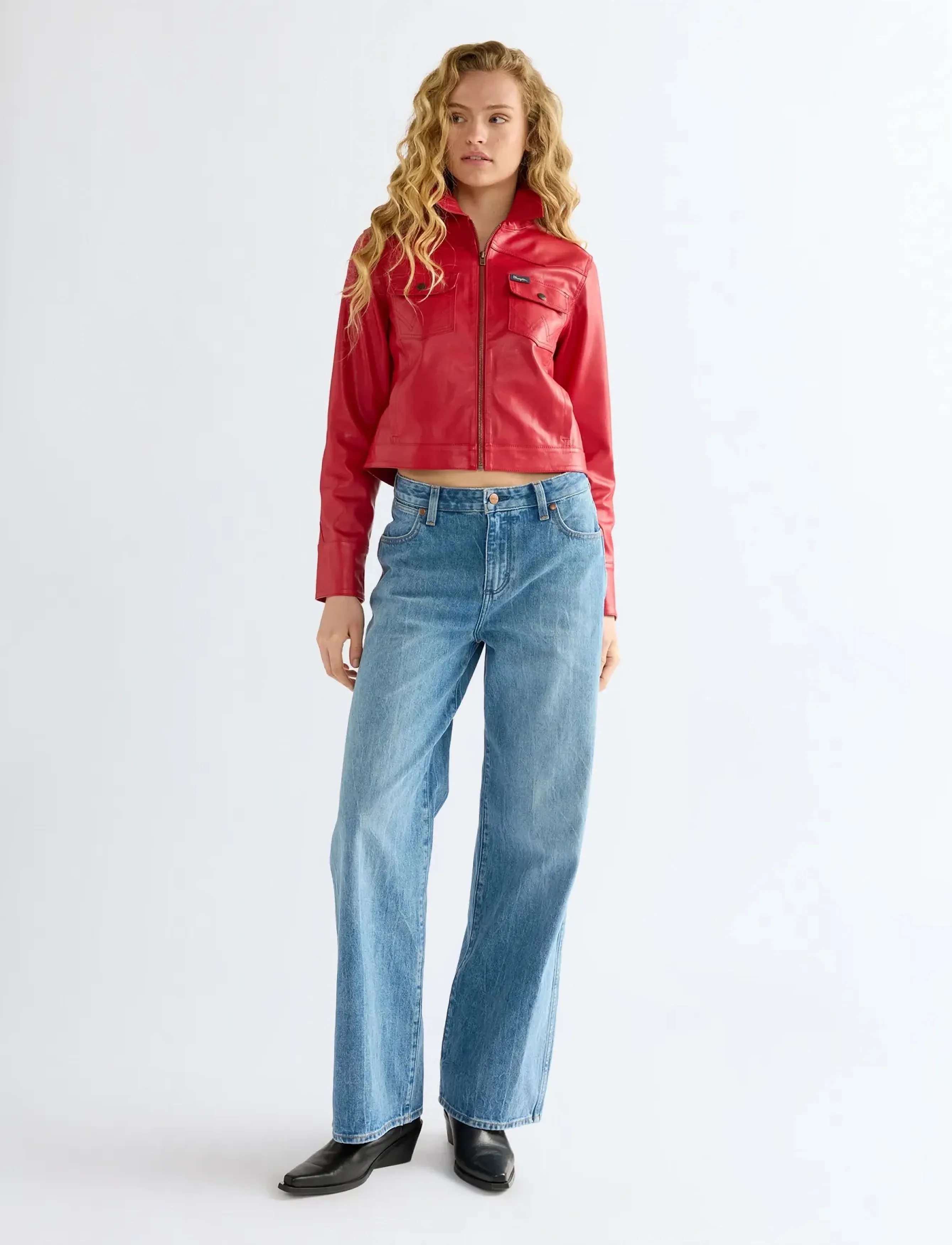 Wrangler - JOEY - brede jeans - storm trail - 3