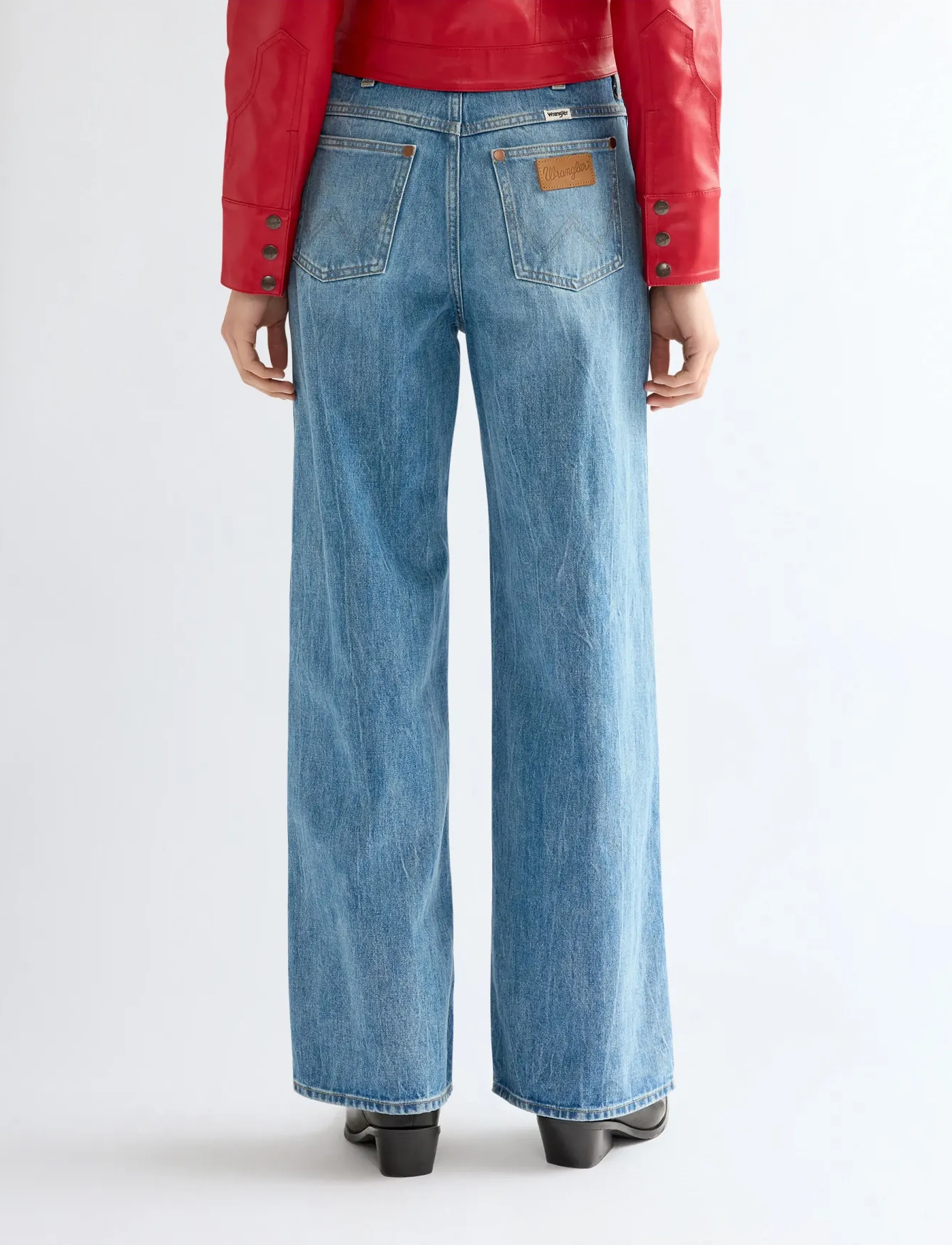 Wrangler - JOEY - brede jeans - storm trail - 4