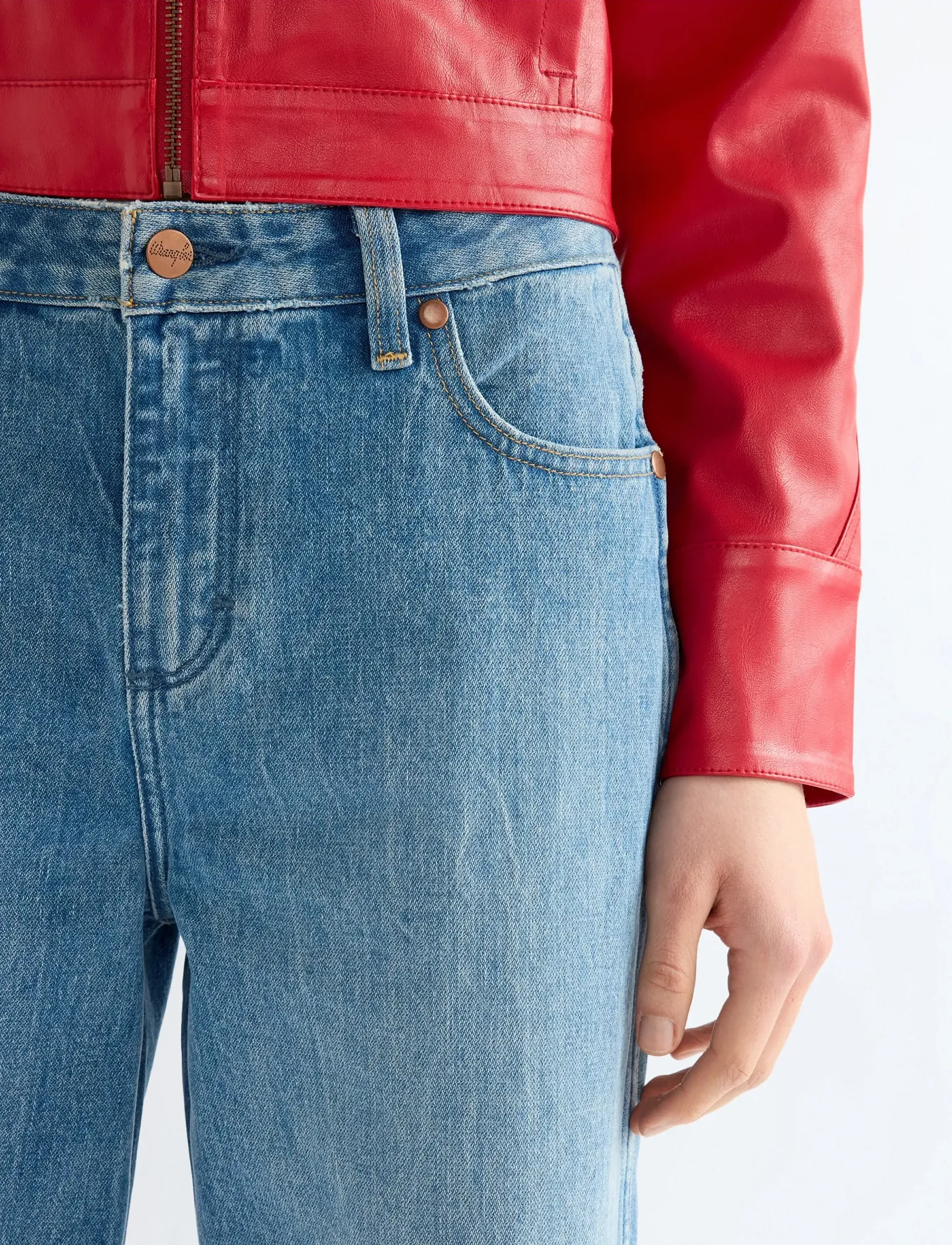 Wrangler - JOEY - brede jeans - storm trail - 5
