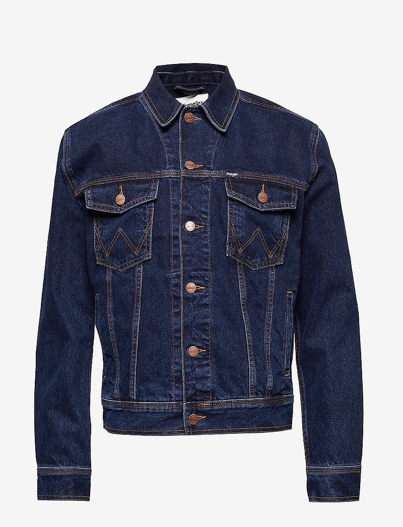 Wrangler Auth Western Jacket Blue Achetez des Vestes en