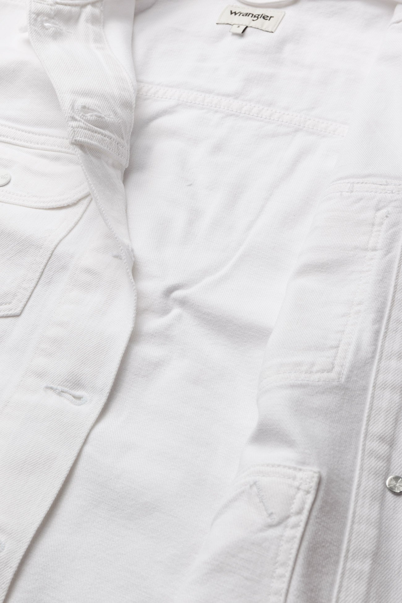 Wrangler - RETRO JACKET - white damaged - 4
