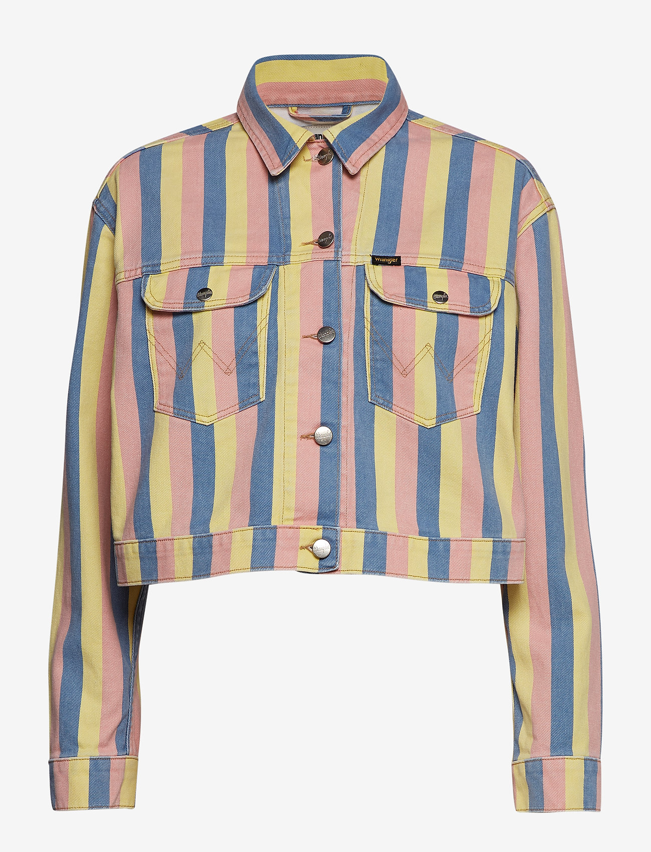 CROPPED JACKET - SUNNY STRIPES